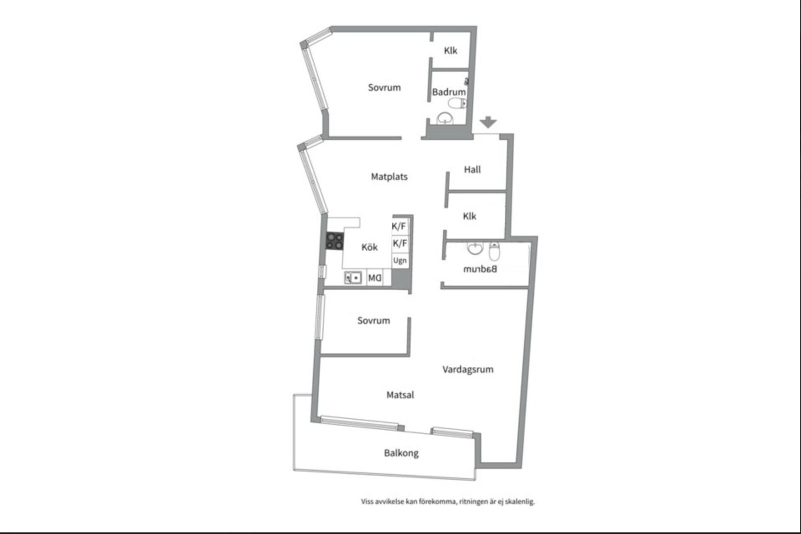 Planlösning från Fabrikörvägen 20, Såld i Nacka Strand, Nacka