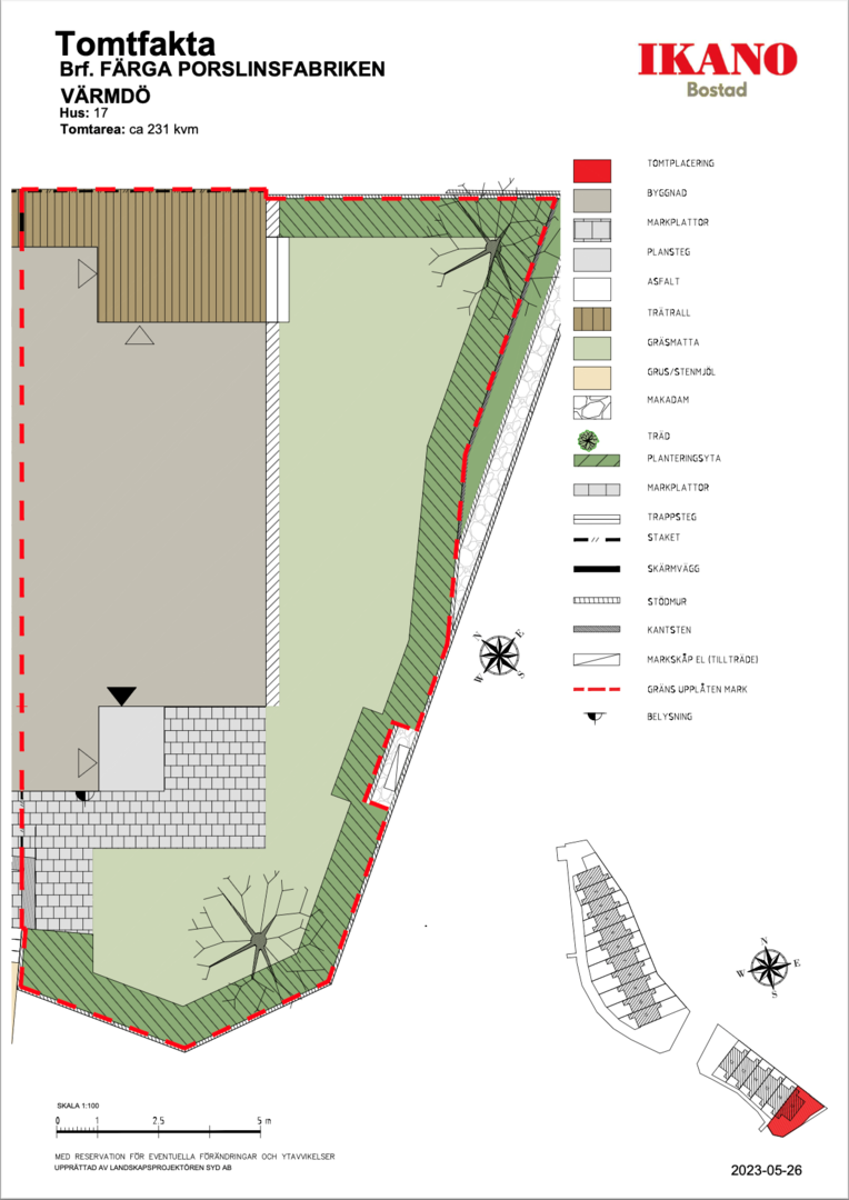 Bostadsbild från Båtvägen 43, Såld i Porslinskvarteren, Värmdö