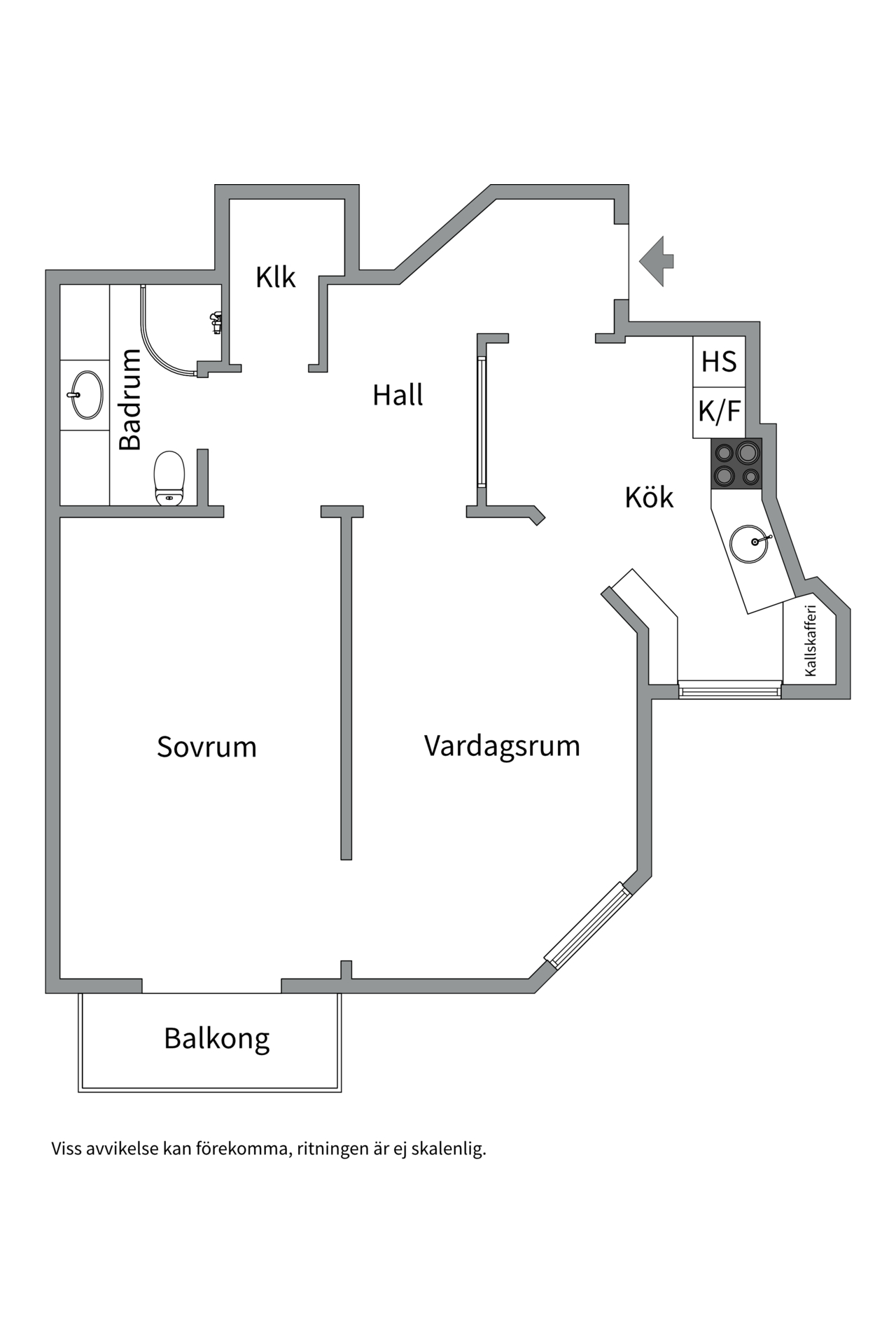 Bostadsbild från Kronobergsgatan 28, 2tr, Såld i Kungsholmen - Kungsholms strand, Stockholm