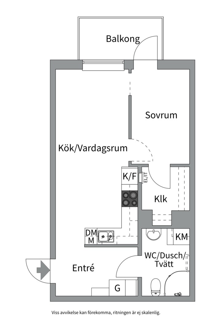 Planlösning från Vinnarcirkeln 27, Såld i Täby Park, Täby