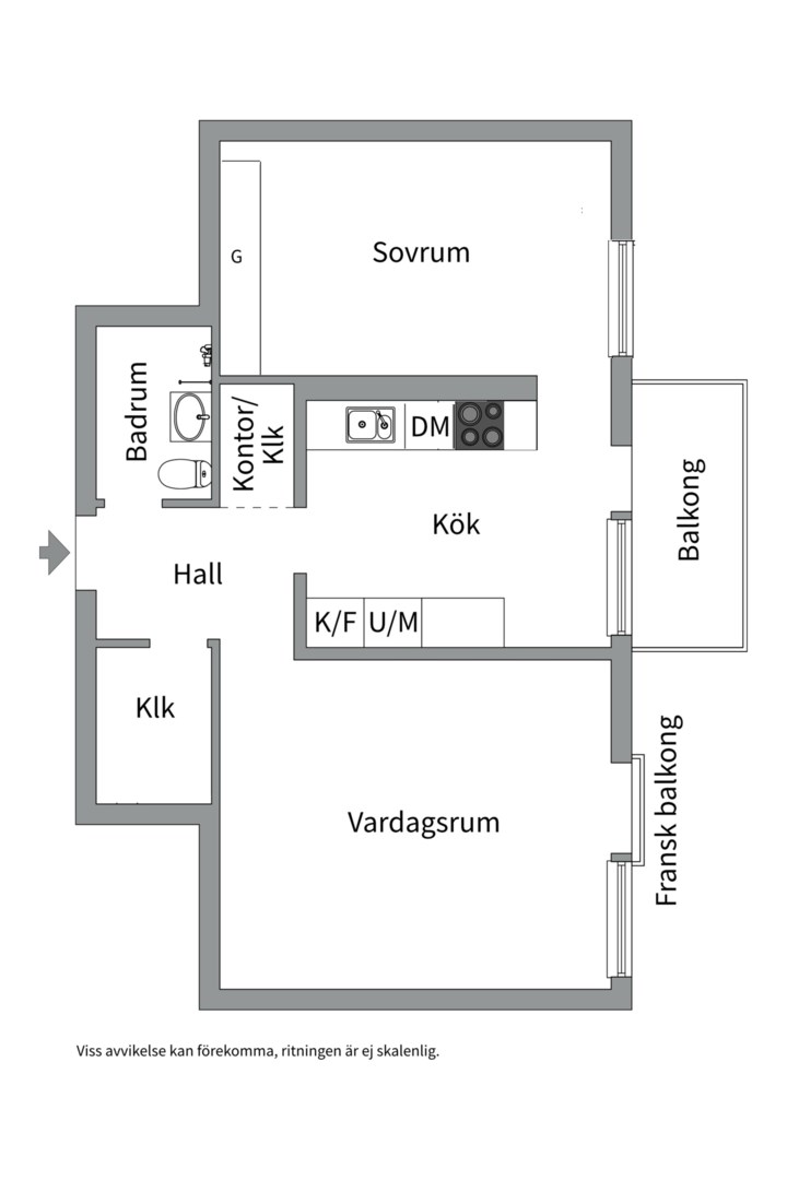 Planlösning från Finnbergsvägen 56, Såld i Finnberget, Nacka
