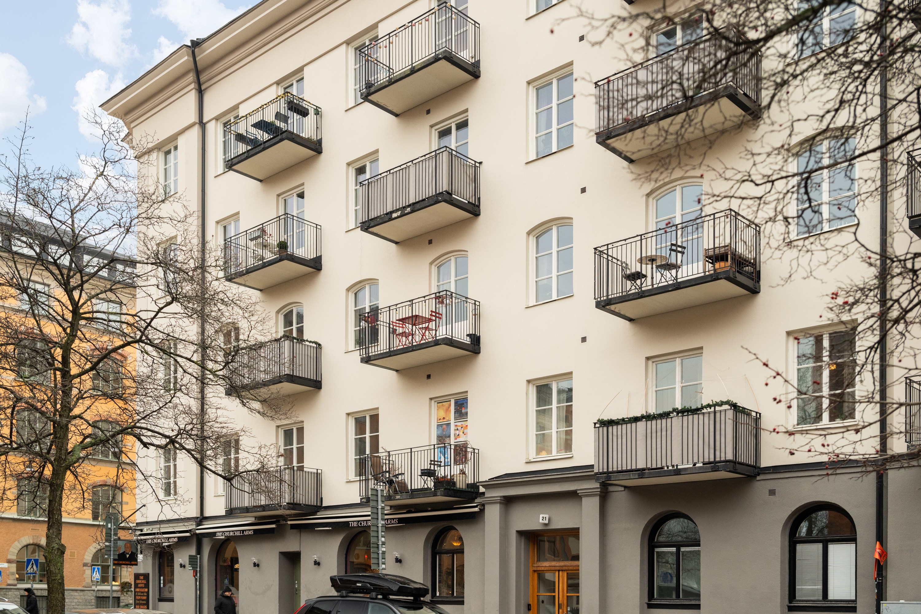Bostadsbild från Tulegatan 21, Såld i Vasastan, Stockholm