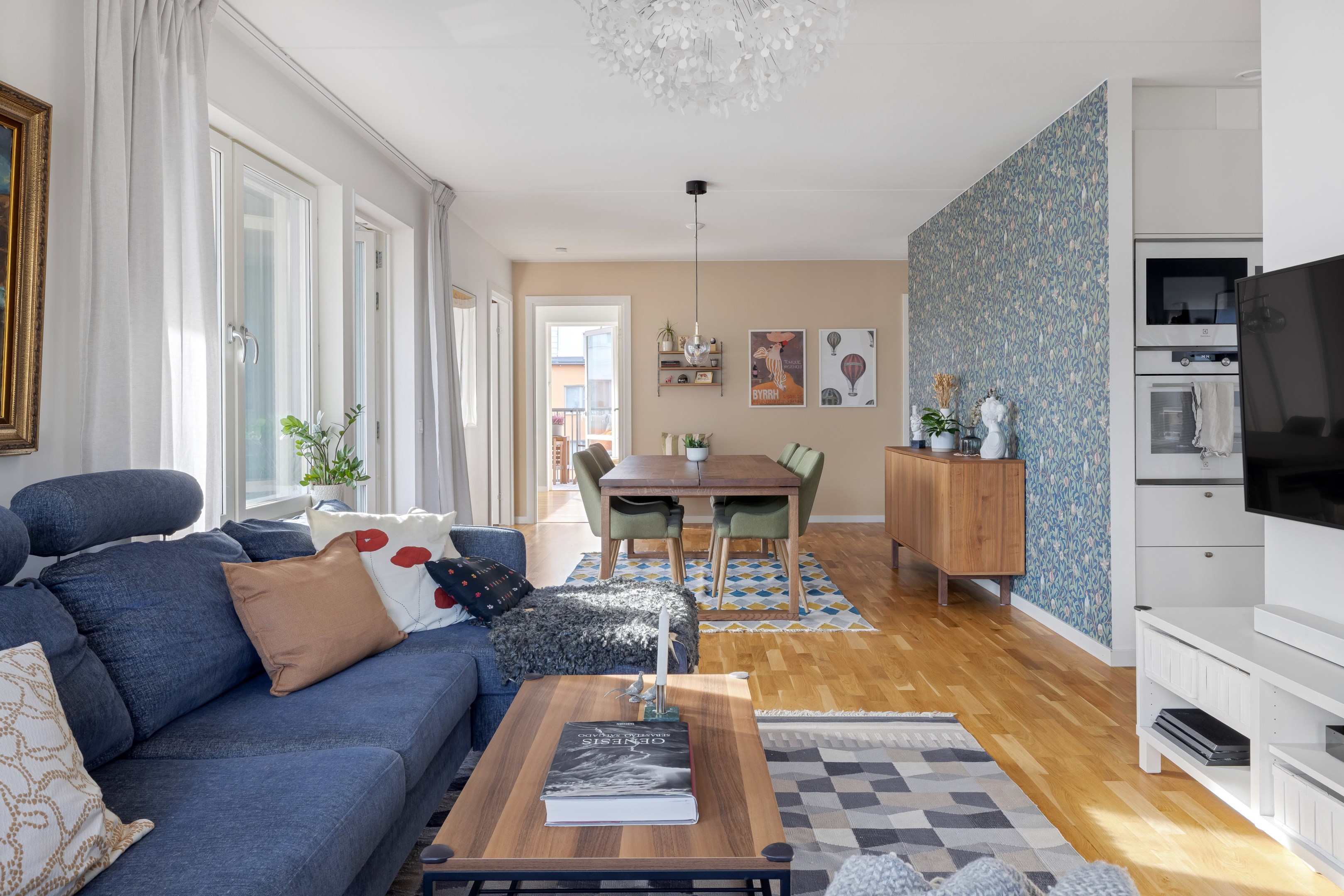 Bostadsbild från Orgelgatan 10, Kommande i Kapellgärdet, Uppsala