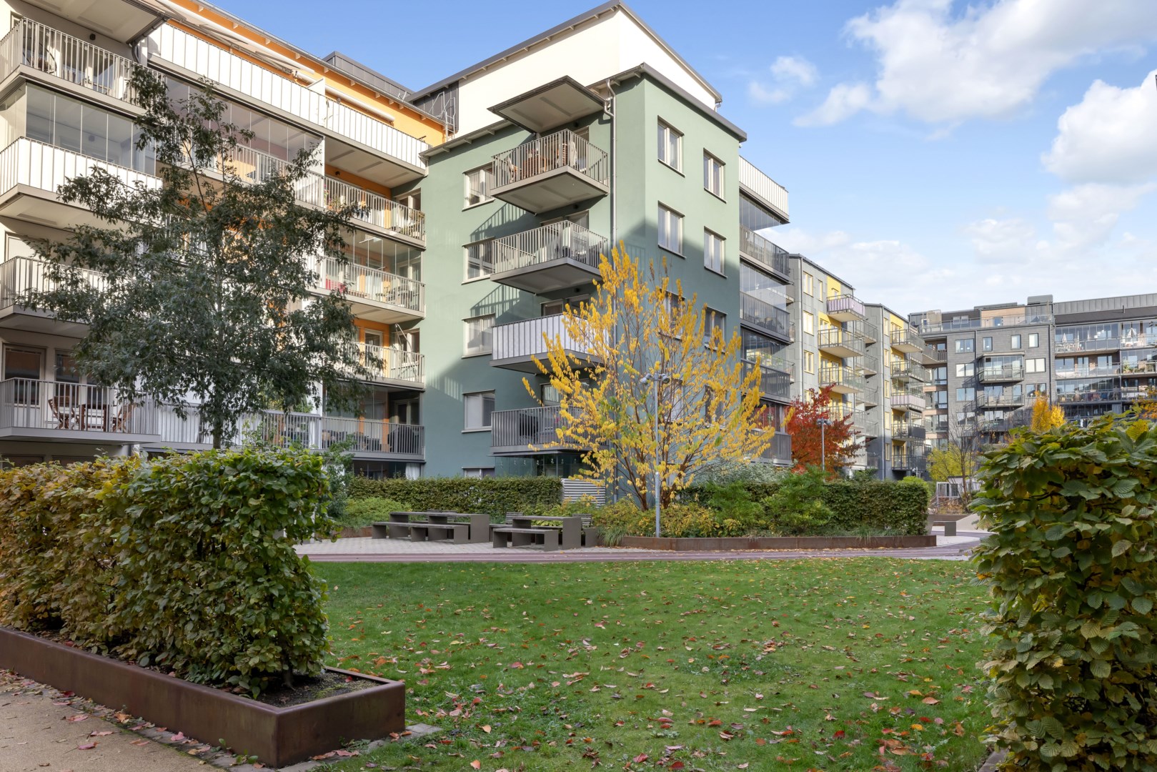 Bostadsbild från Orgelgatan 10, Kommande i Kapellgärdet, Uppsala