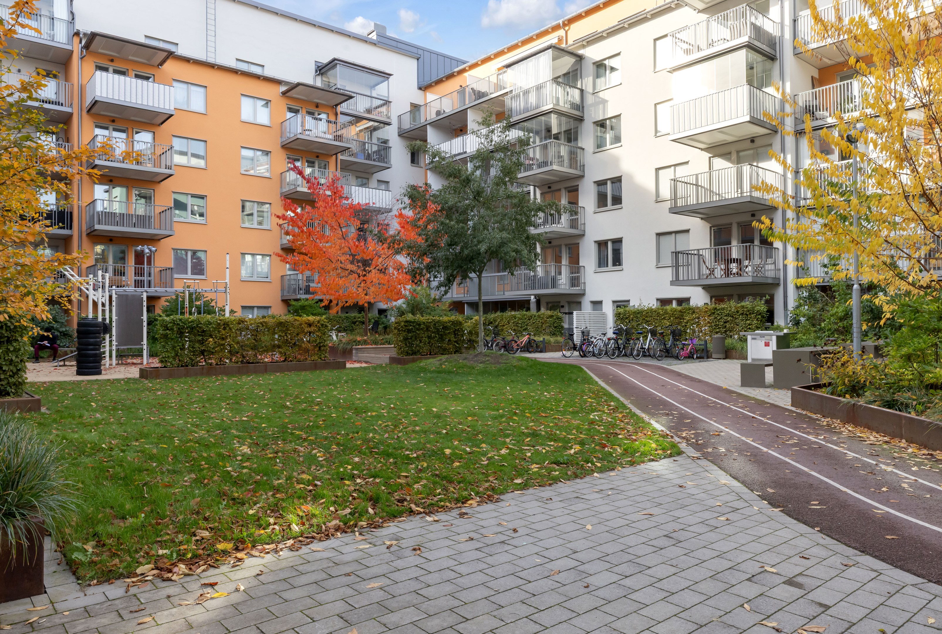 Bostadsbild från Orgelgatan 10, Kommande i Kapellgärdet, Uppsala