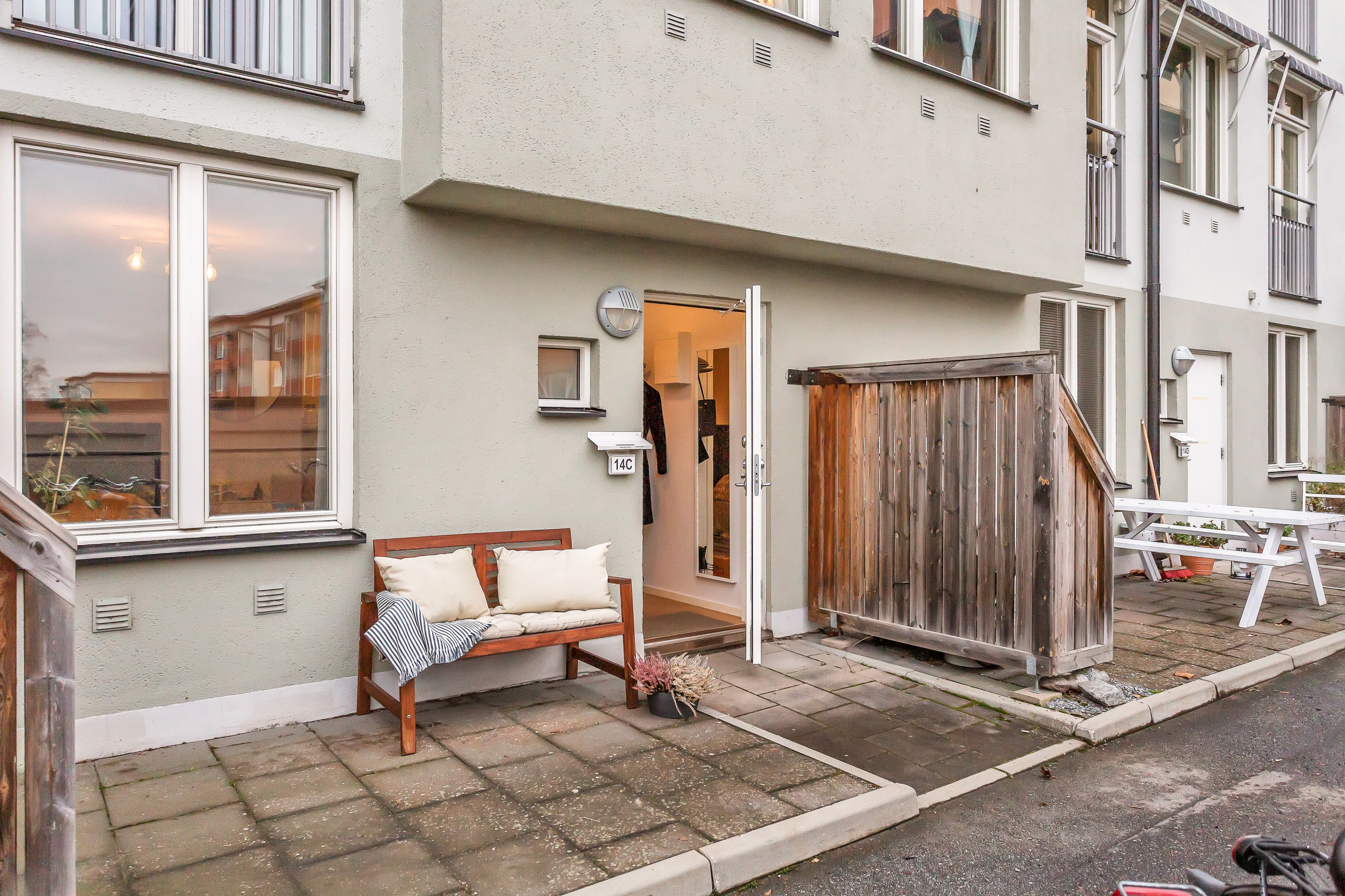 Bostadsbild från Petterslundsgatan 14C, Kommande i Fålhagen, Uppsala