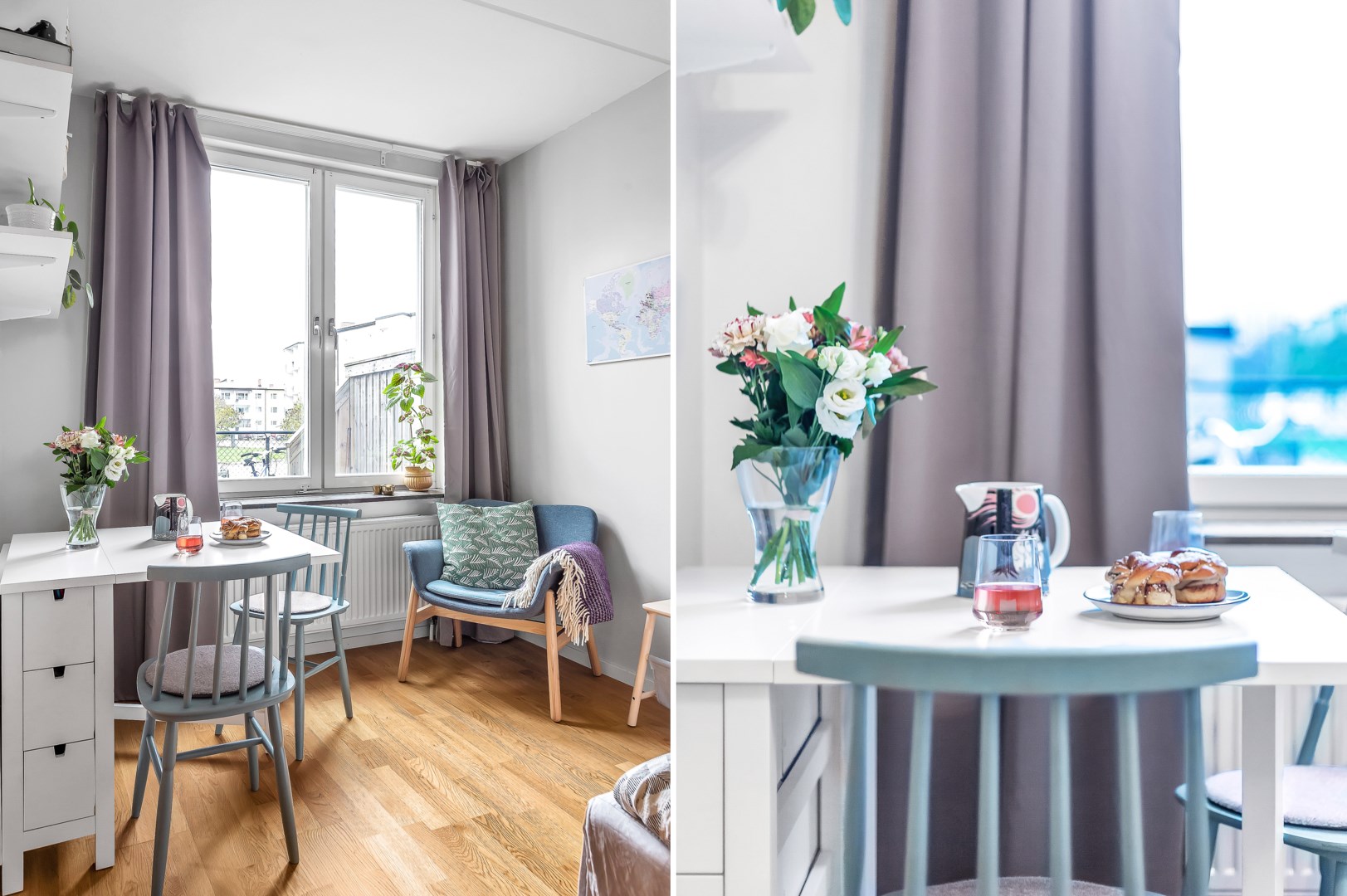 Bostadsbild från Petterslundsgatan 14C, Kommande i Fålhagen, Uppsala