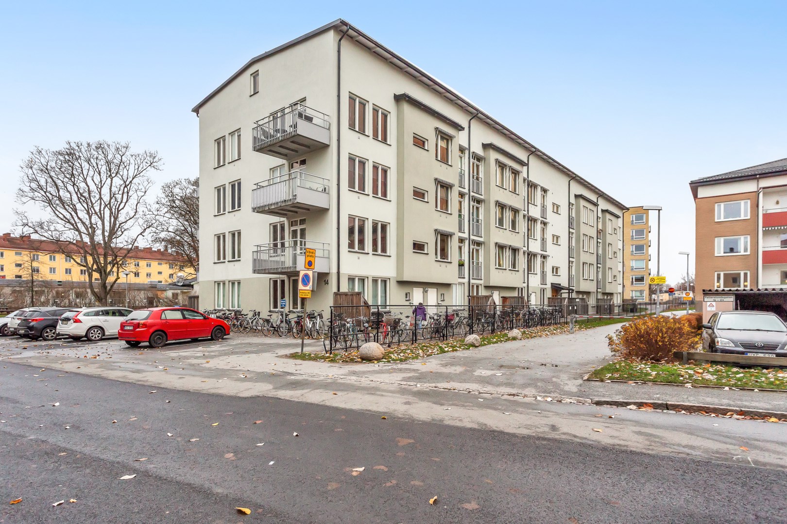 Bostadsbild från Petterslundsgatan 14C, Kommande i Fålhagen, Uppsala