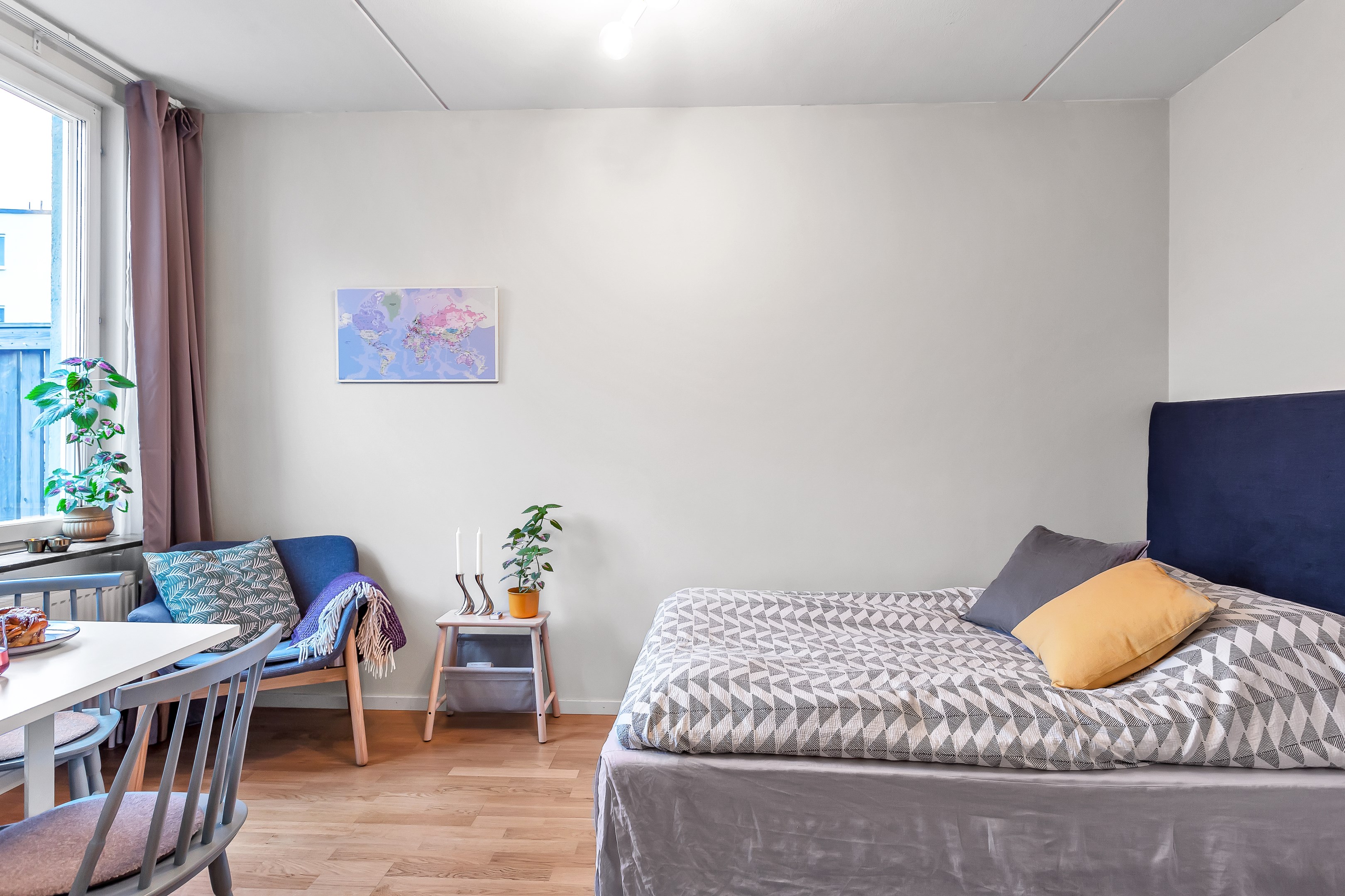 Bostadsbild från Petterslundsgatan 14C, Kommande i Fålhagen, Uppsala