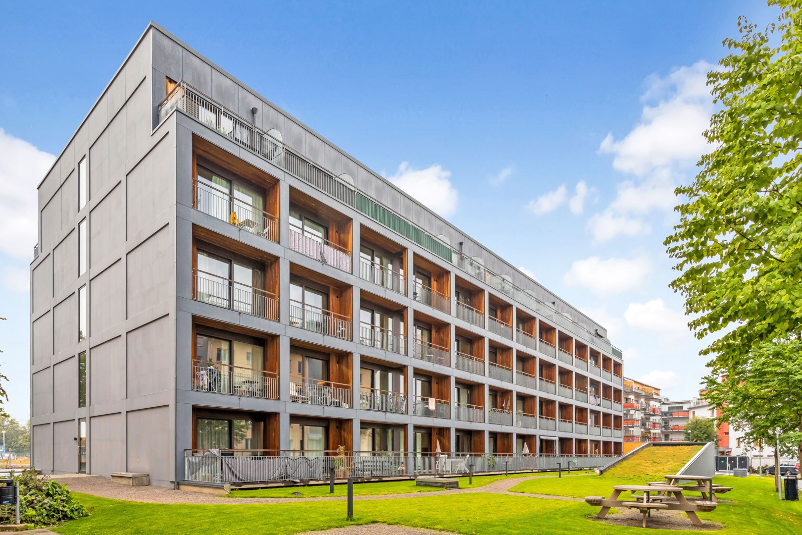 Bostadsbild från Fyrisvallsgatan 12A, Kommande i Luthagen, Uppsala