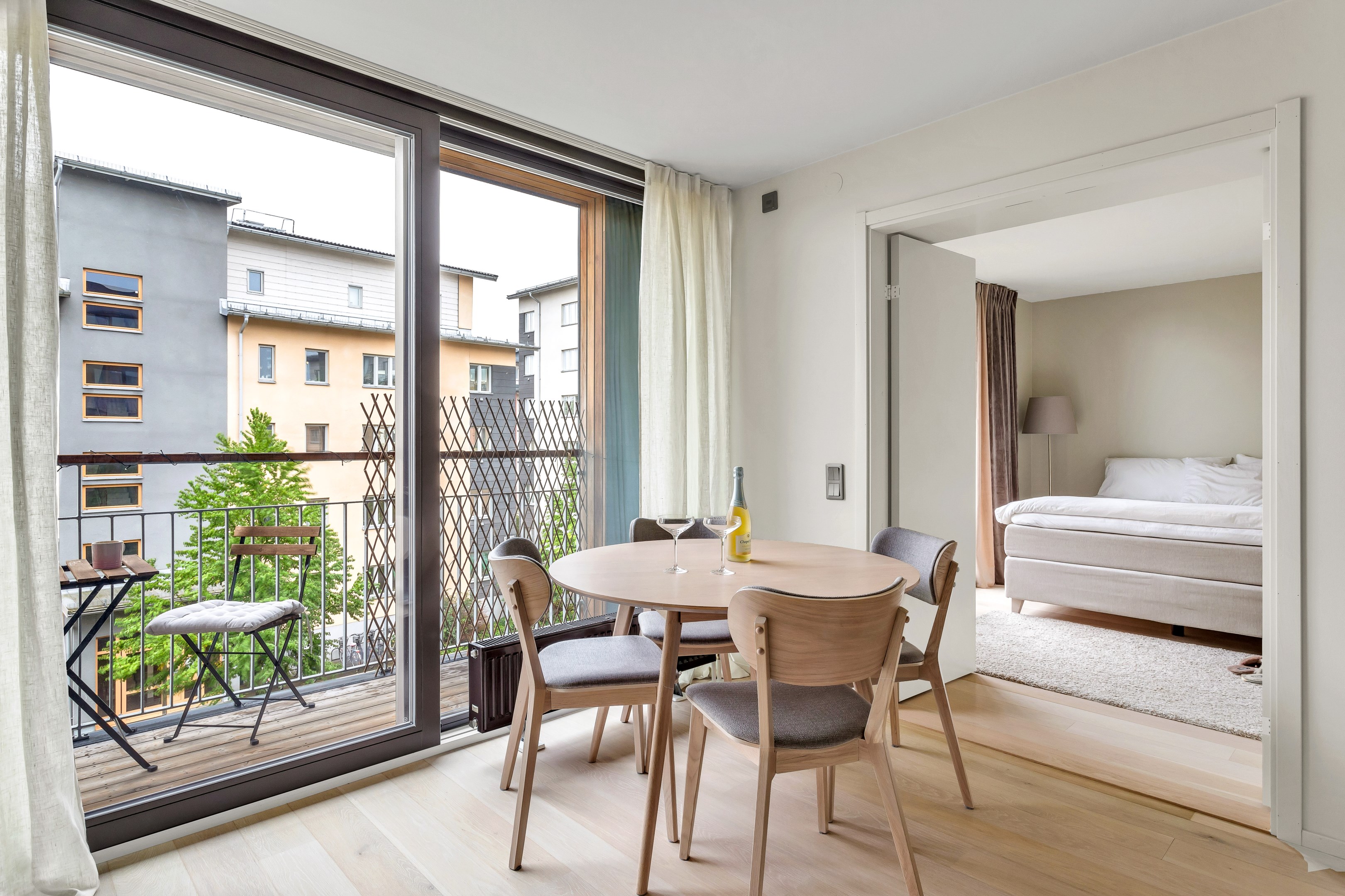 Bostadsbild från Fyrisvallsgatan 12A, Kommande i Luthagen, Uppsala