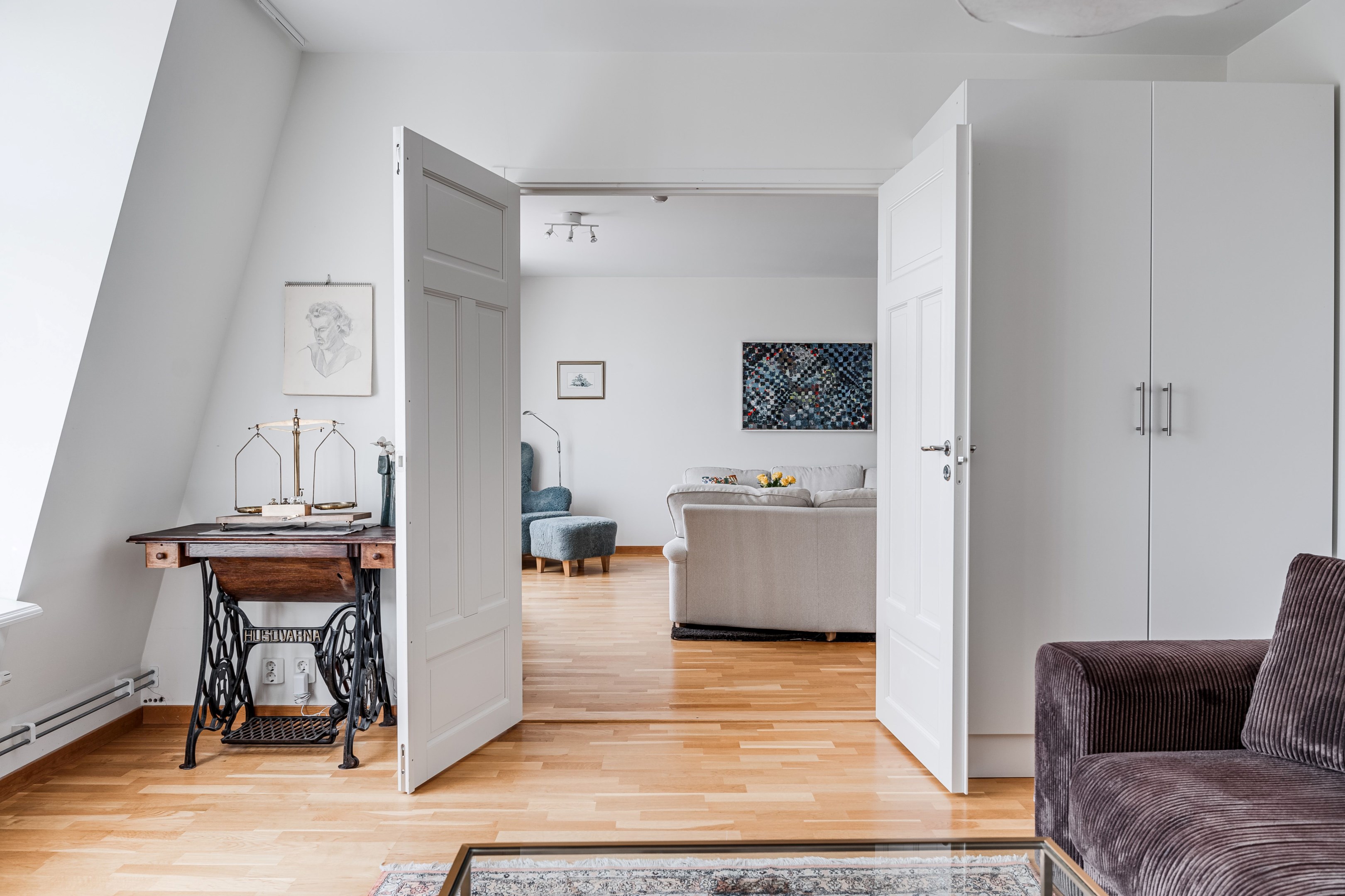 Bostadsbild från Jumkilsgatan 7A, Kommande i Luthagen, Uppsala