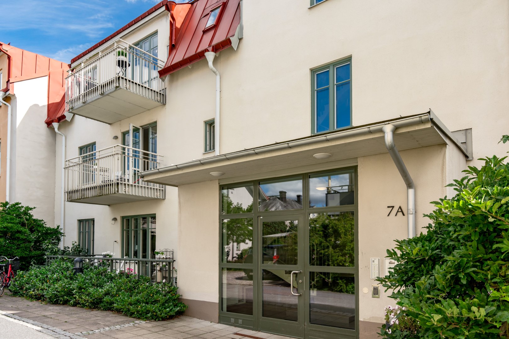 Bostadsbild från Jumkilsgatan 7A, Kommande i Luthagen, Uppsala