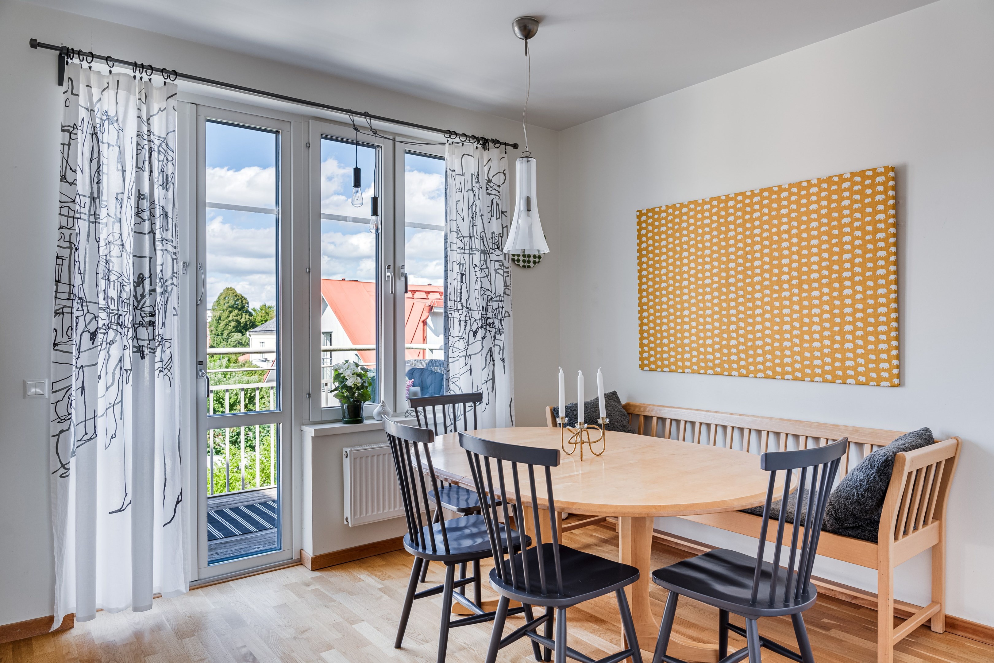 Bostadsbild från Jumkilsgatan 7A, Kommande i Luthagen, Uppsala