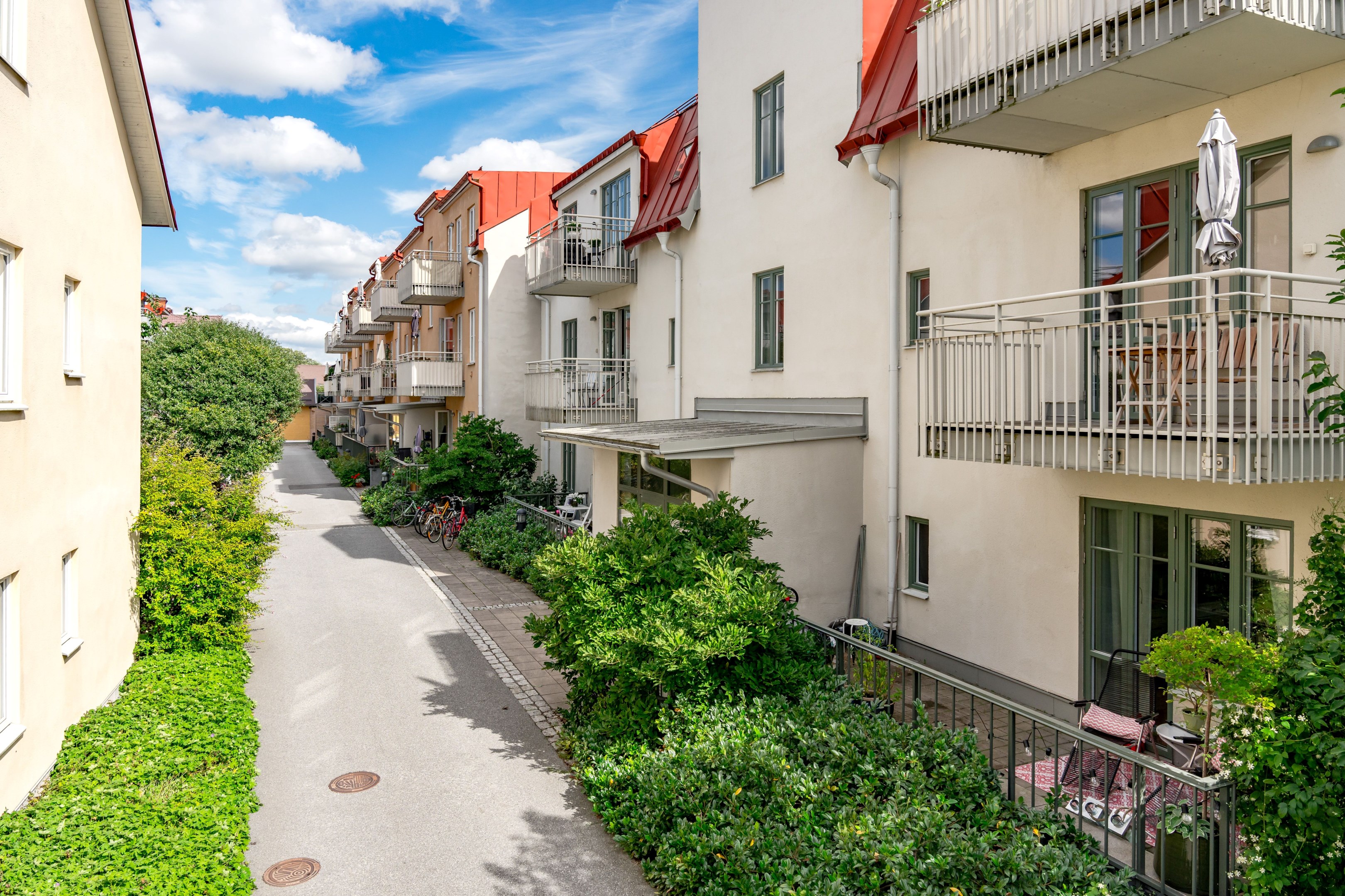 Bostadsbild från Jumkilsgatan 7A, Kommande i Luthagen, Uppsala