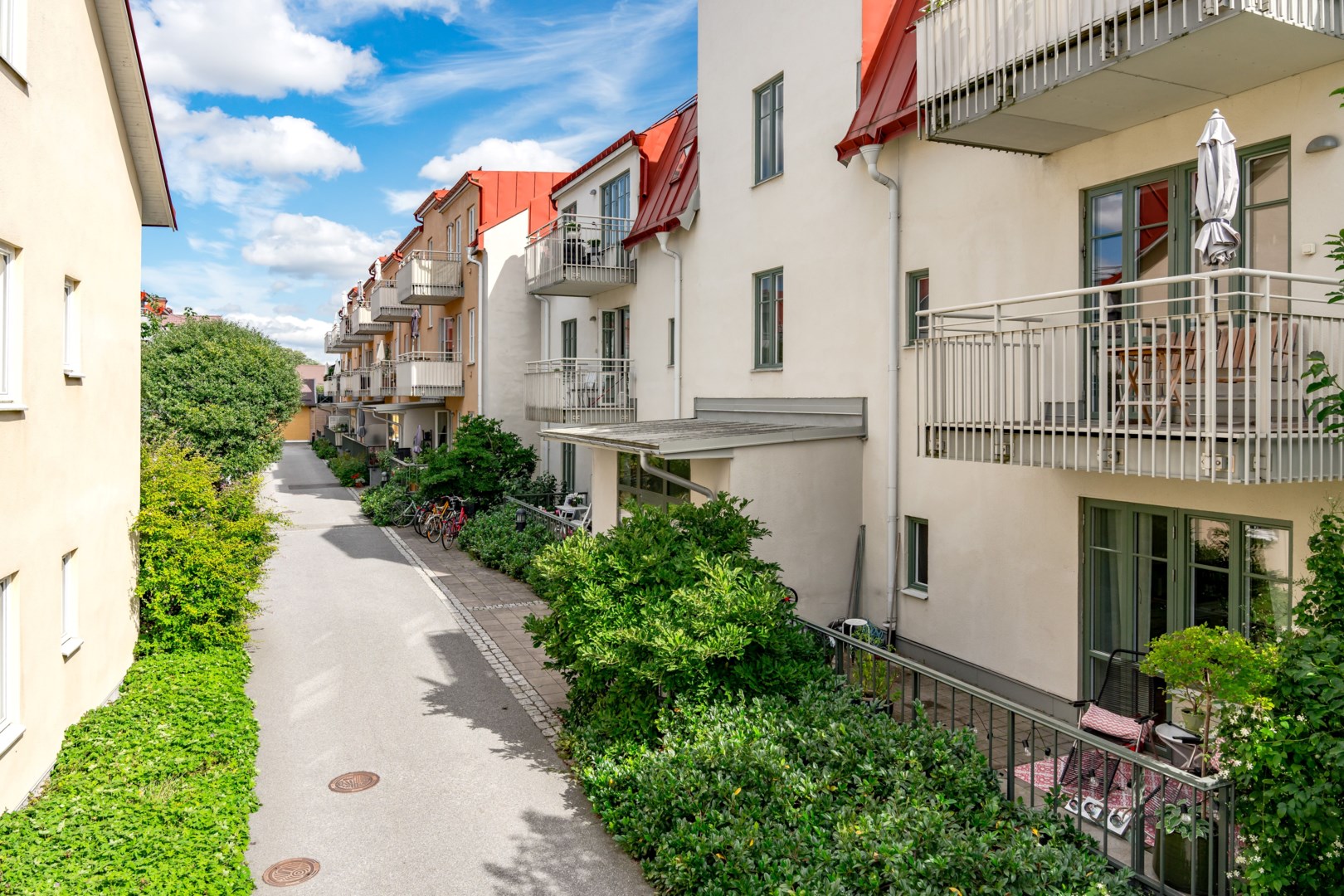 Bostadsbild från Jumkilsgatan 7A, Kommande i Luthagen, Uppsala