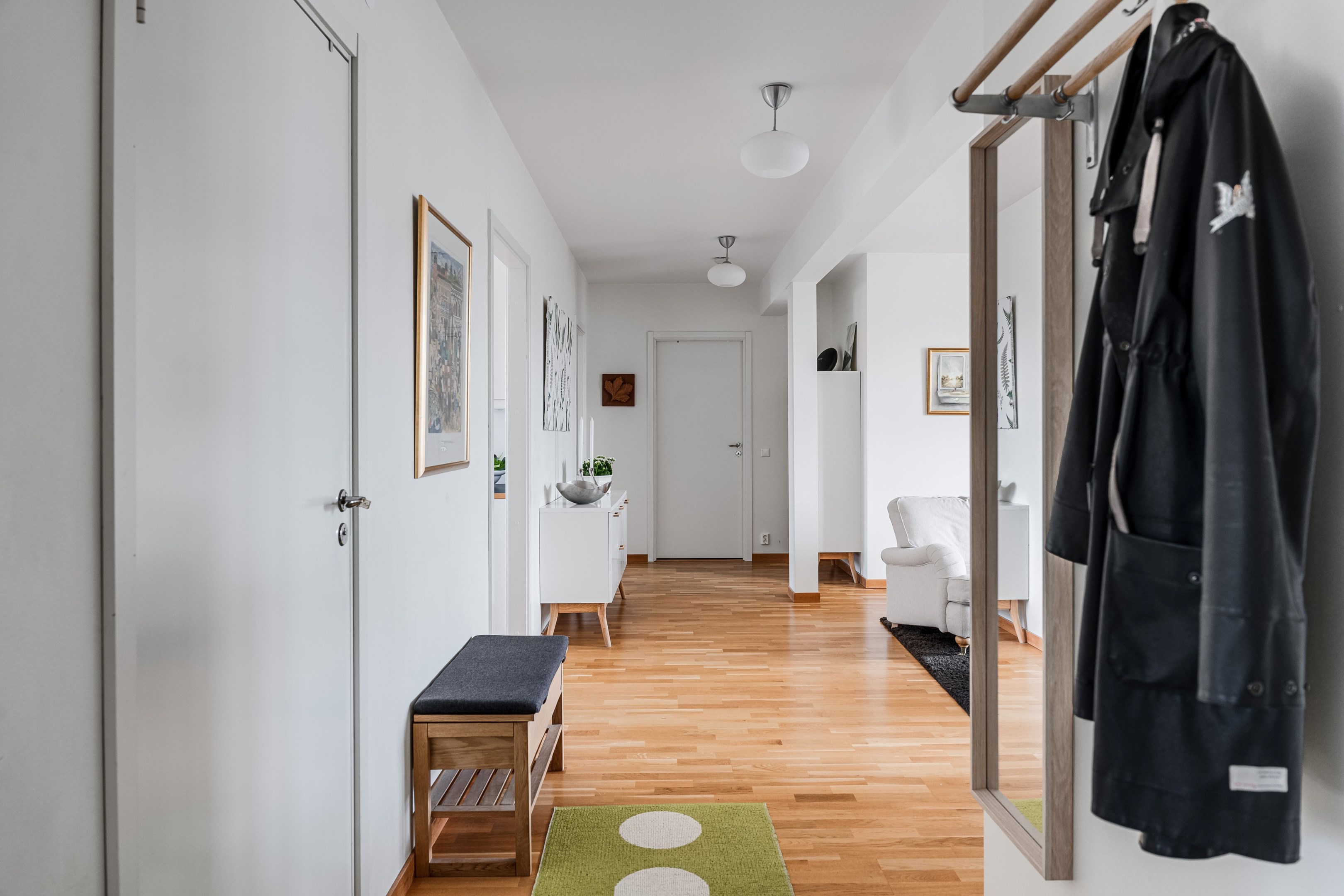 Bostadsbild från Jumkilsgatan 7A, Kommande i Luthagen, Uppsala