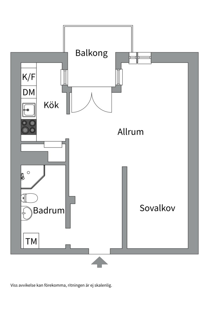 Bostadsbild från Kumlagatan 9, Såld i Odensvi, Västerås