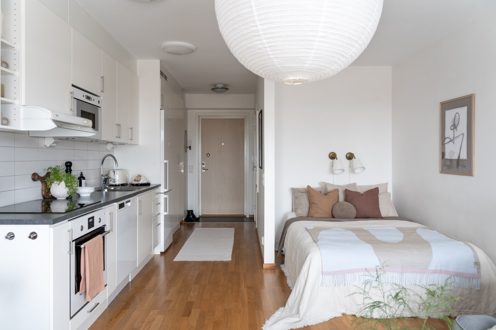 Bostadsbild från Råbyvägen 55E, Kommande i Gränby, Uppsala