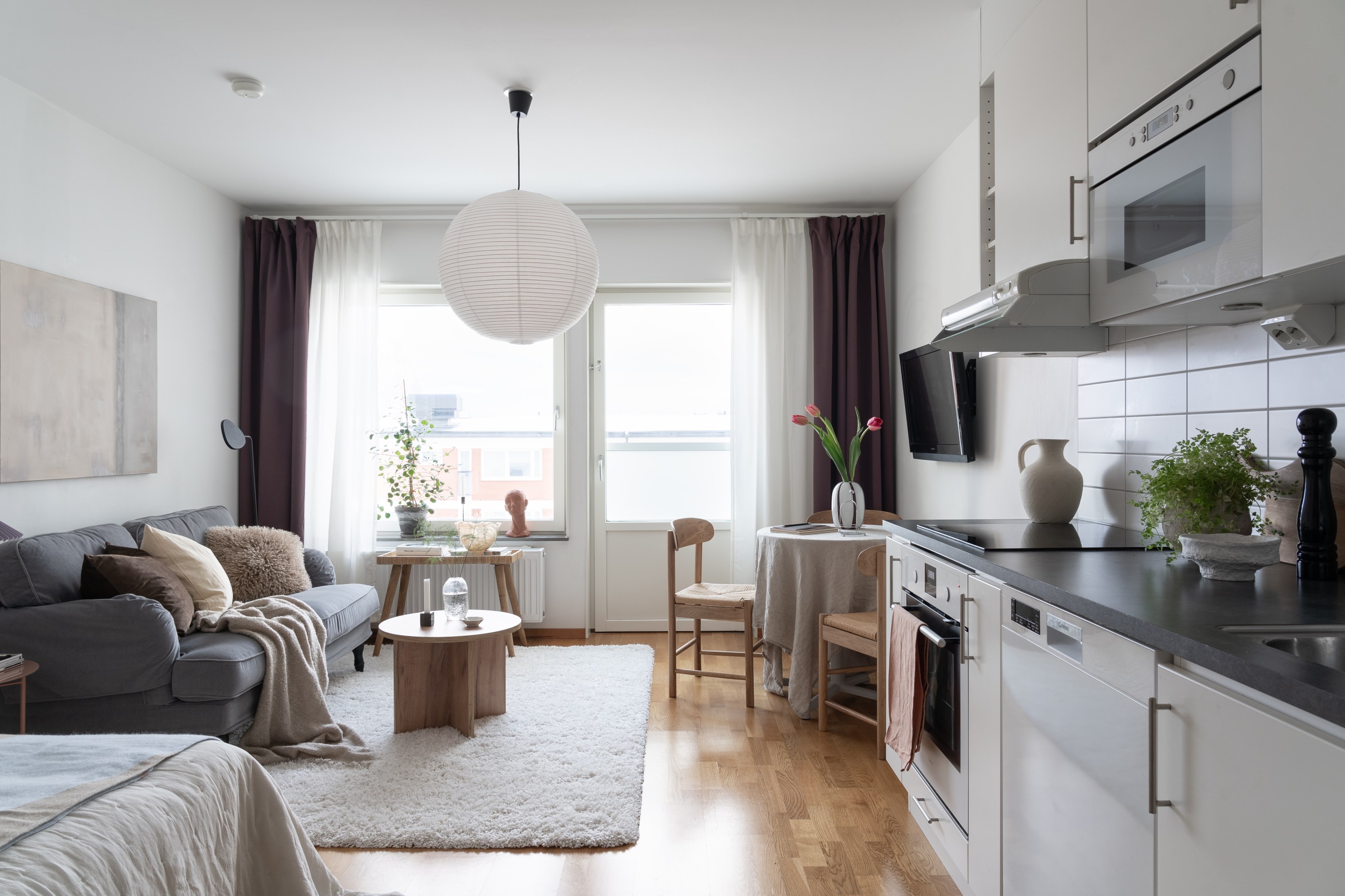 Bostadsbild från Råbyvägen 55E, Kommande i Gränby, Uppsala