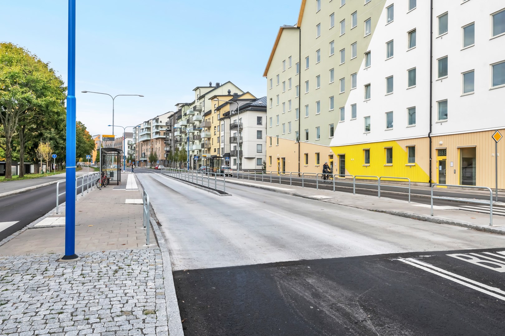 Bostadsbild från Råbyvägen 55E, Kommande i Gränby, Uppsala