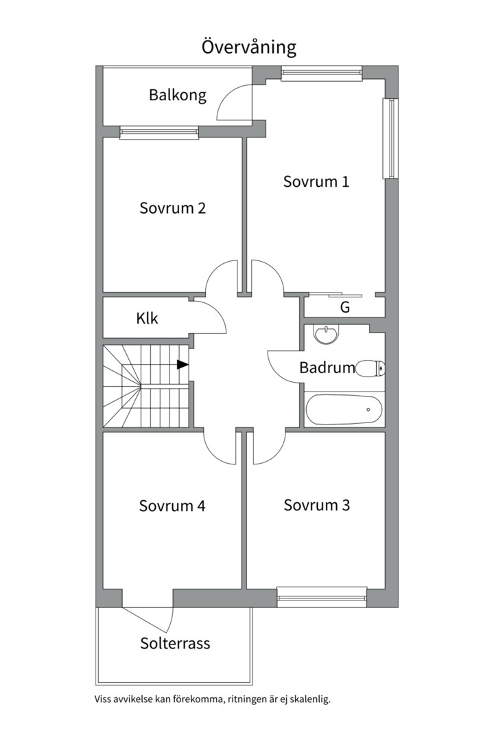Planlösning från Stenbrottsgatan 5E, Kommande i Alsike, Knivsta