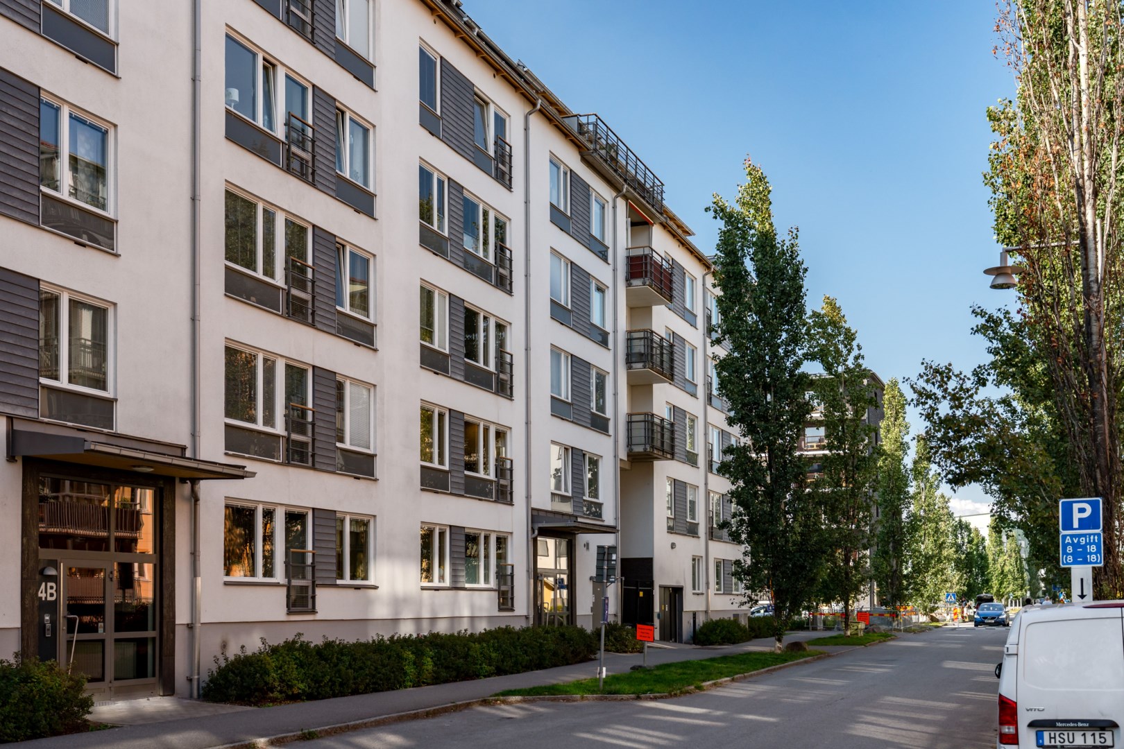 Bostadsbild från Portalgatan 4A, Kommande i Kapellgärdet, Uppsala