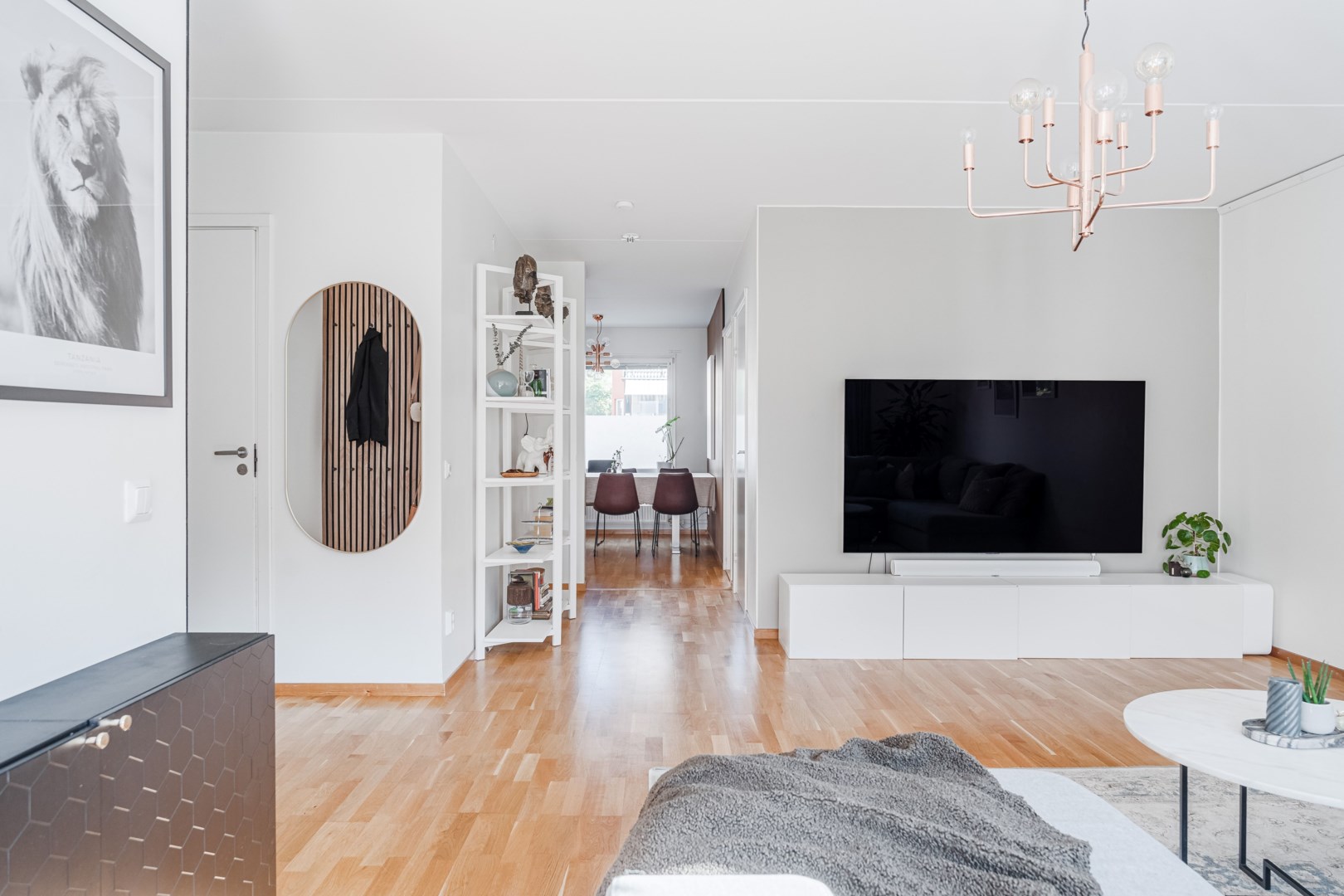 Bostadsbild från Portalgatan 4A, Kommande i Kapellgärdet, Uppsala