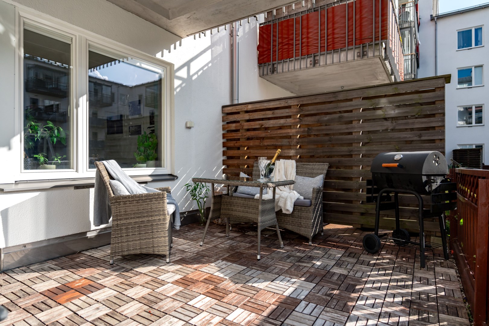 Bostadsbild från Portalgatan 4A, Kommande i Kapellgärdet, Uppsala