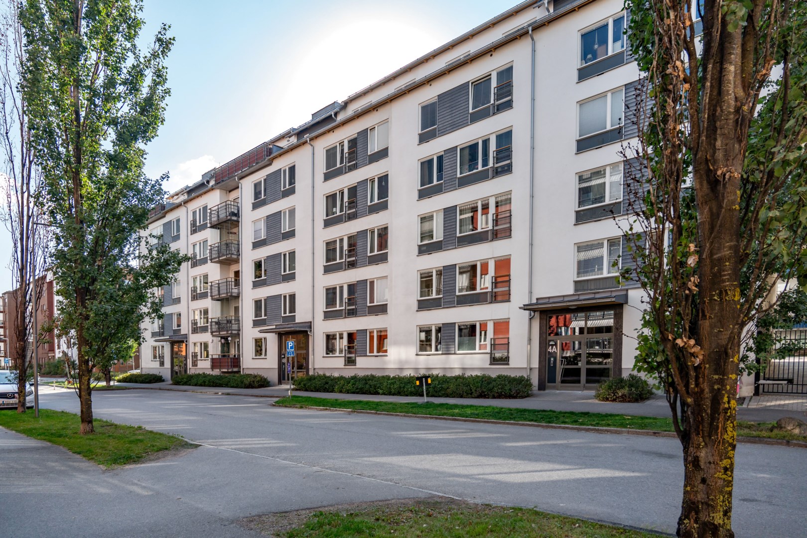 Bostadsbild från Portalgatan 4A, Kommande i Kapellgärdet, Uppsala