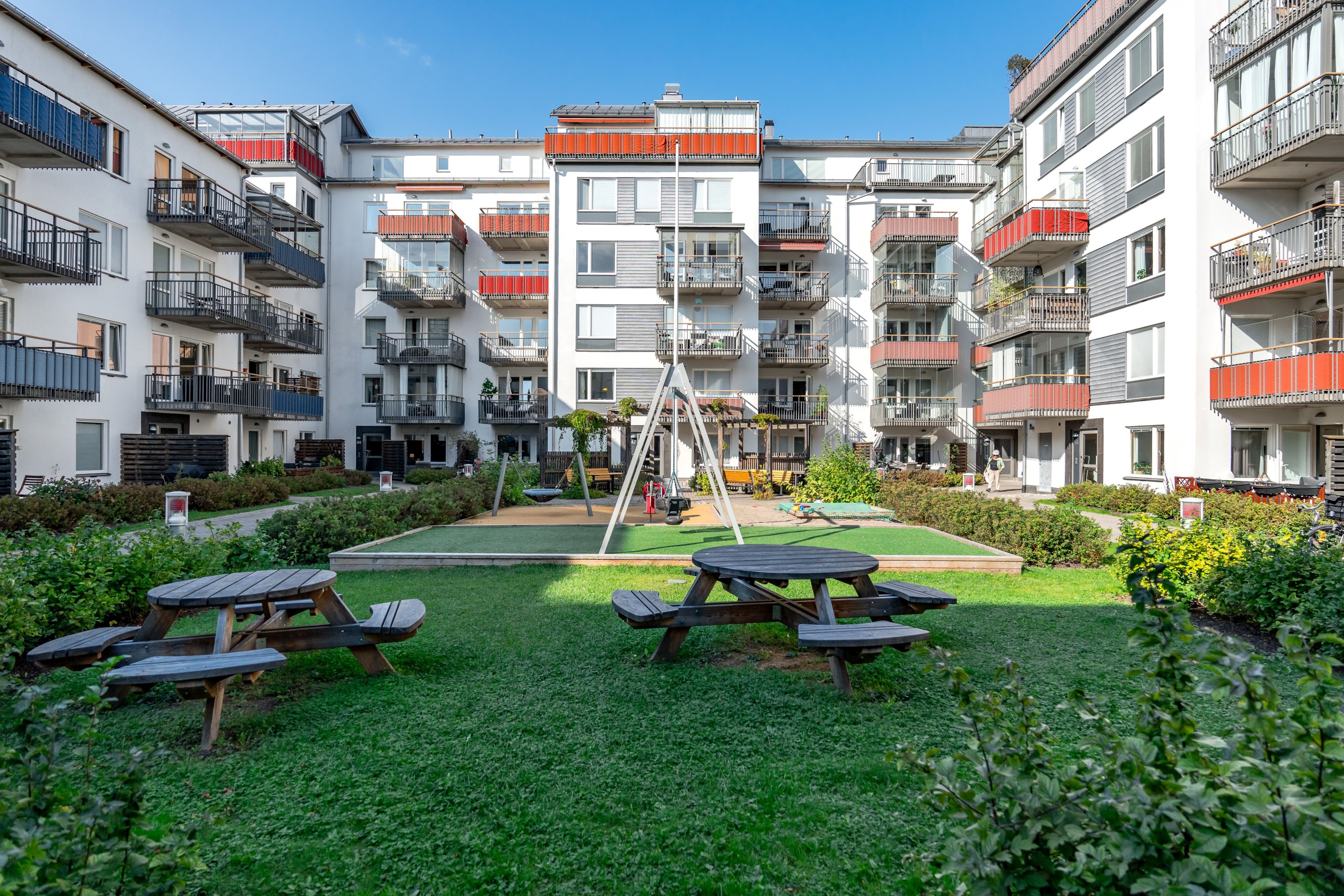 Bostadsbild från Portalgatan 4A, Kommande i Kapellgärdet, Uppsala