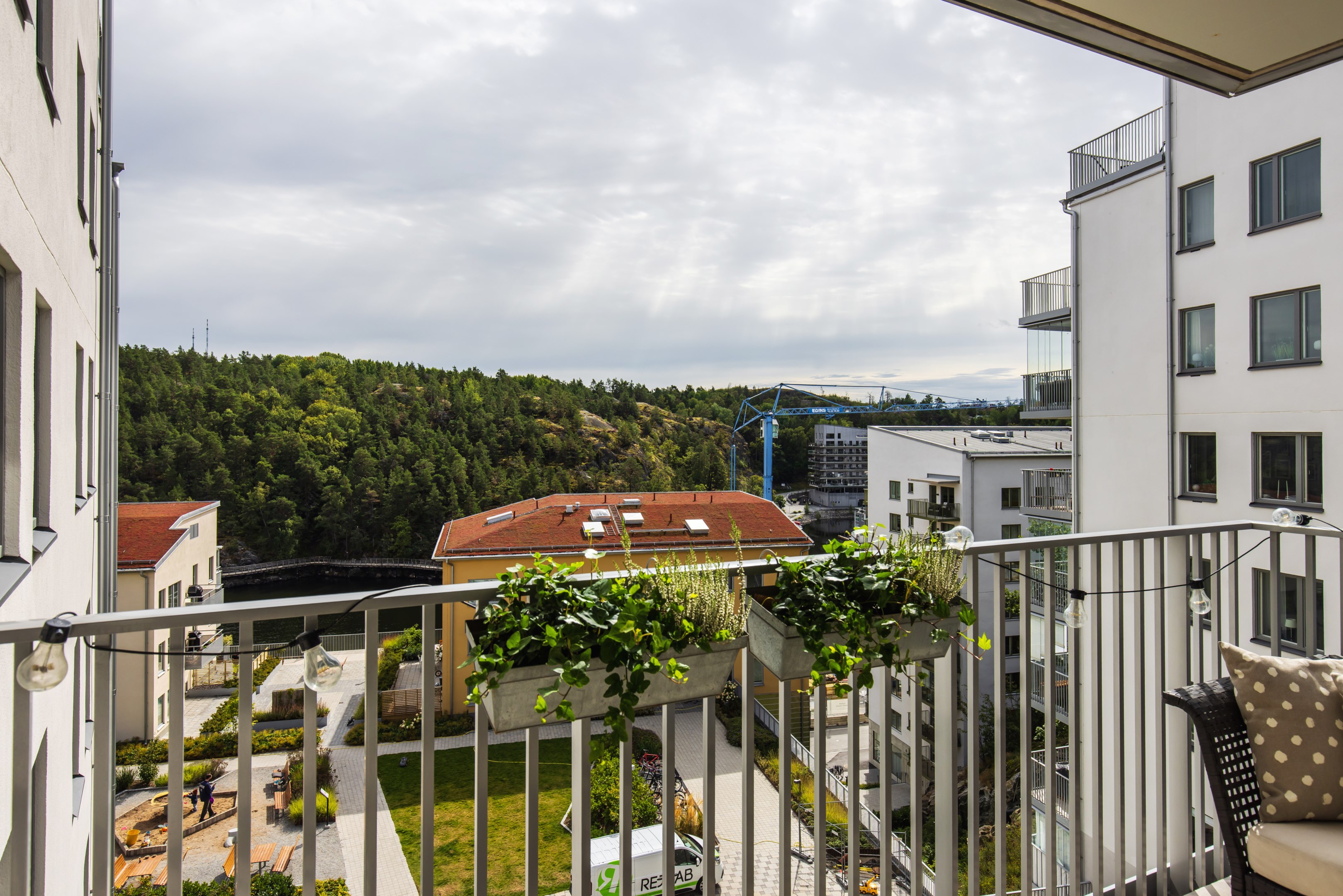 Bostadsbild från Kvarnholmsvägen 108, Kommande i Kvarnholmen, Nacka