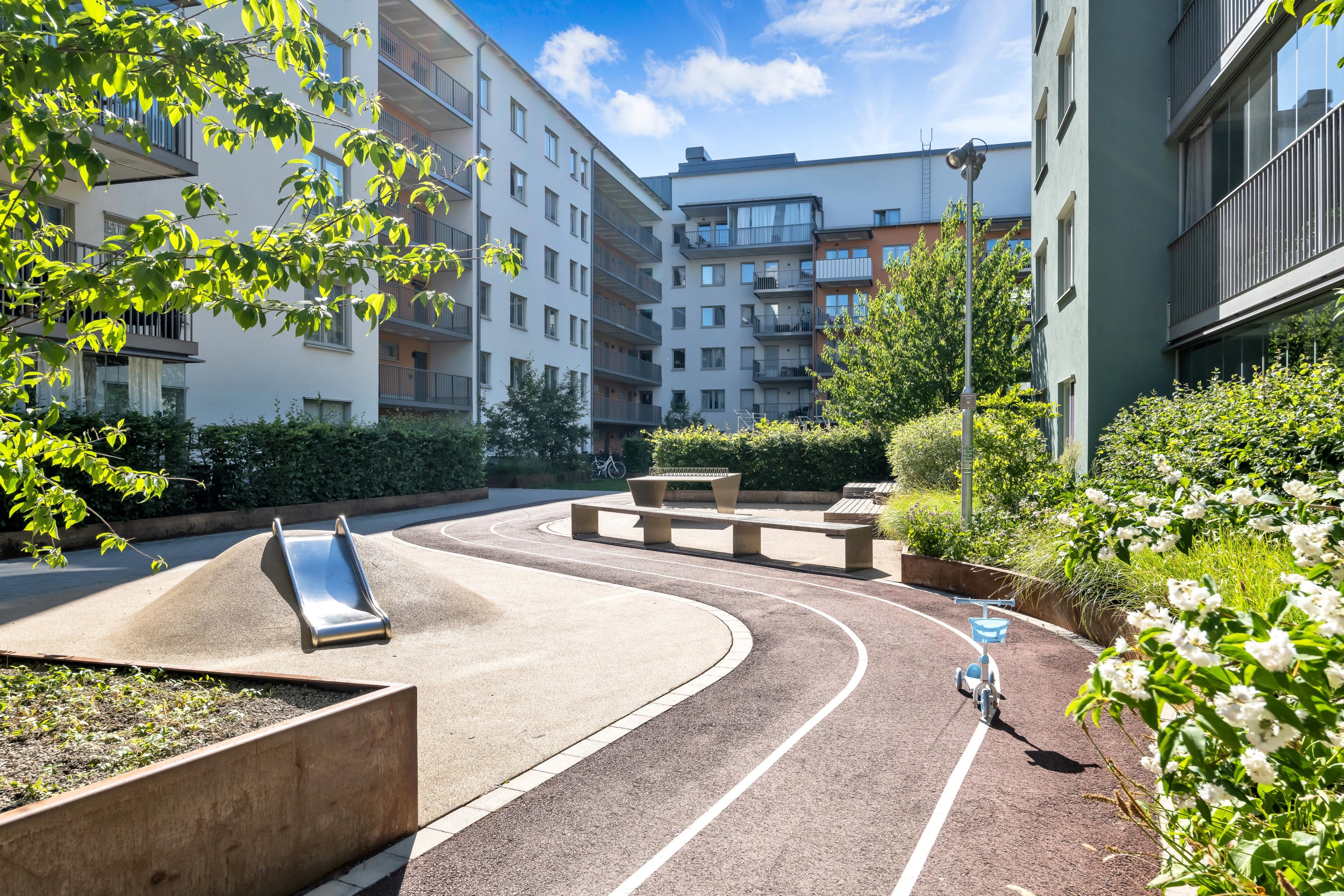 Bostadsbild från Margit Sahlins gata 1, Såld i Kapellgärdet, Uppsala