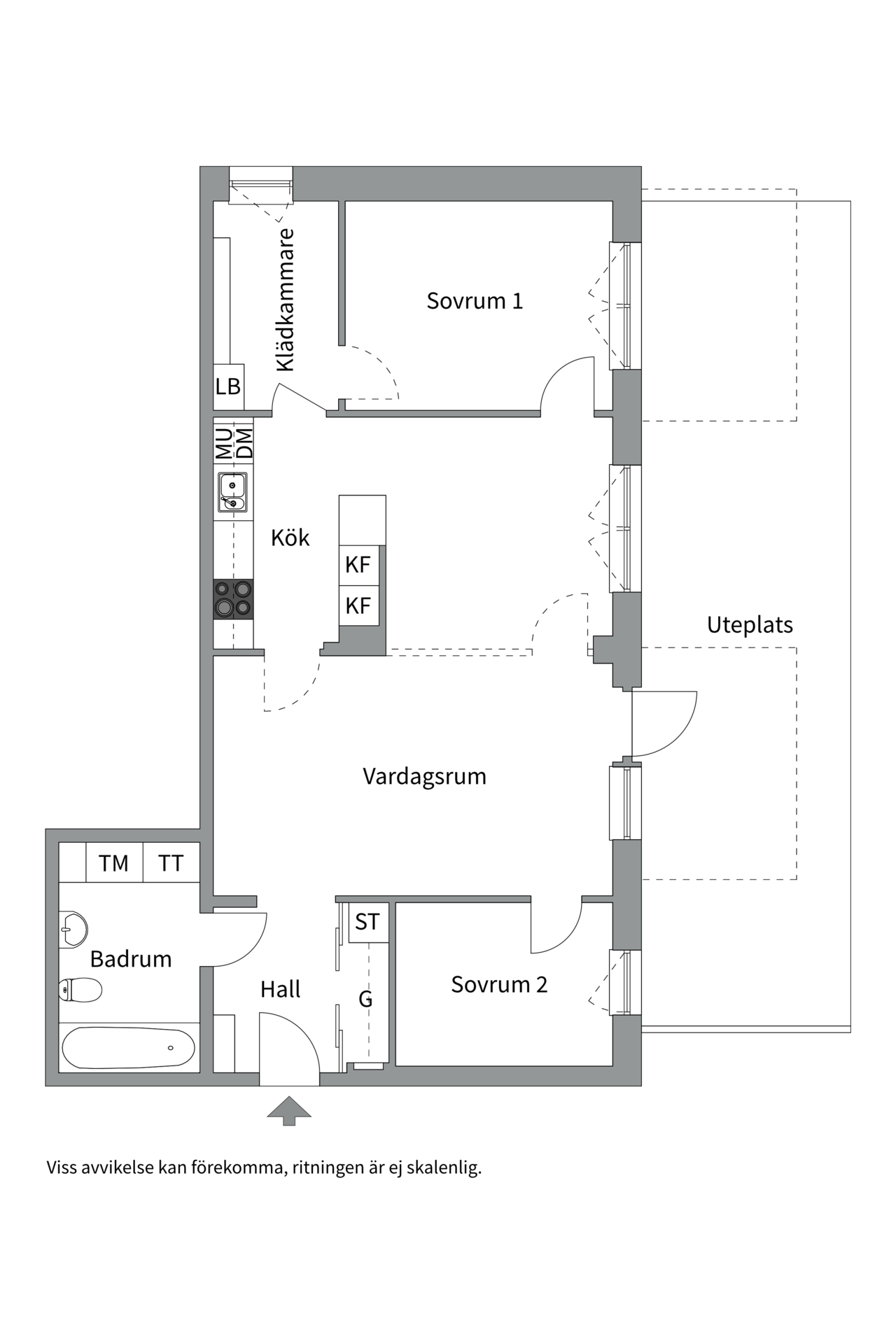 Bostadsbild från Neptungatan 4, Såld i Öster Mälarstrand, Västerås