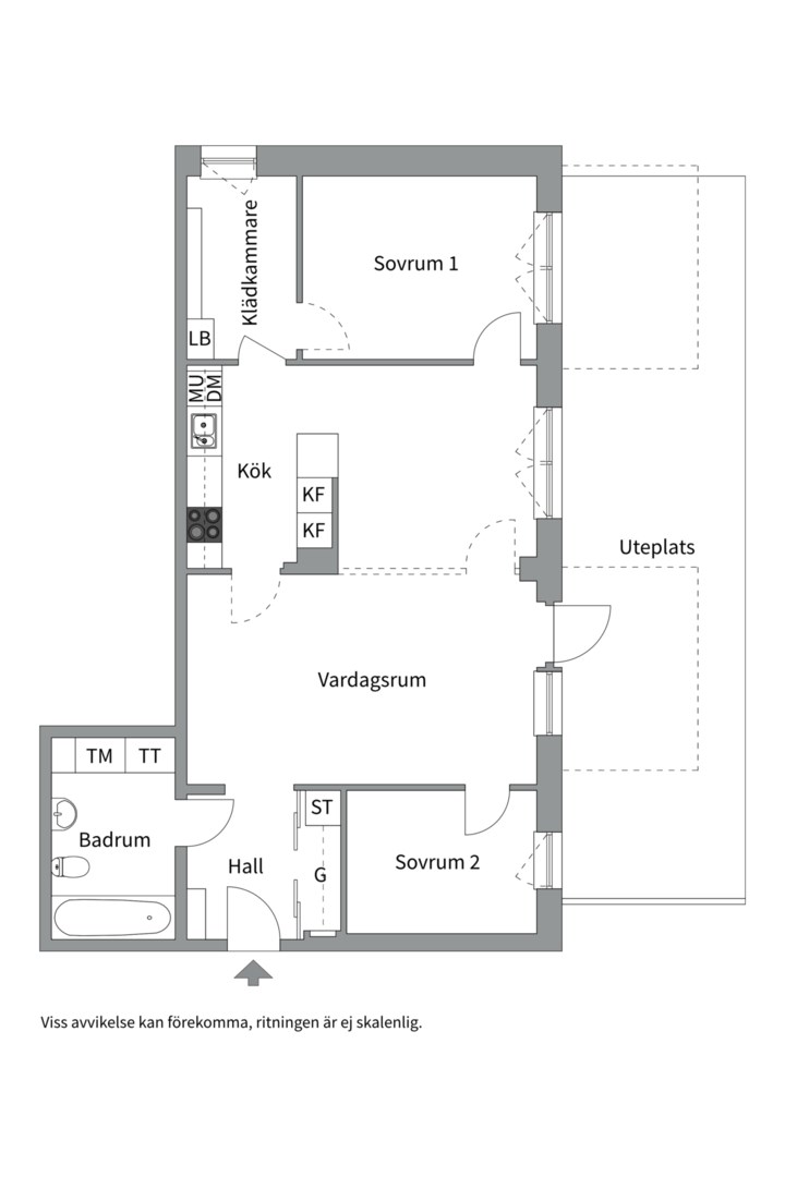 Bostadsbild från Neptungatan 4, Såld i Öster Mälarstrand, Västerås