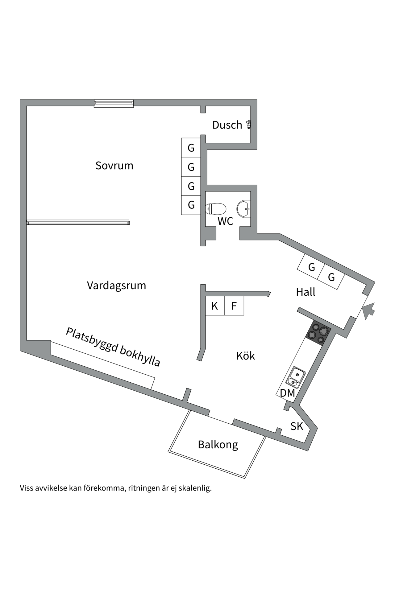 Bostadsbild från Valhallavägen 14A, Såld i Vasastan - Sibirien, Stockholm