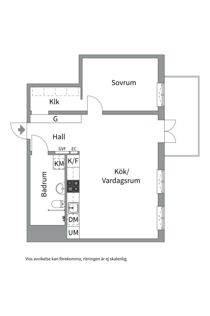 Planlösning från Nackabacken 12, 6tr, Kommande i Forum Nacka, Nacka