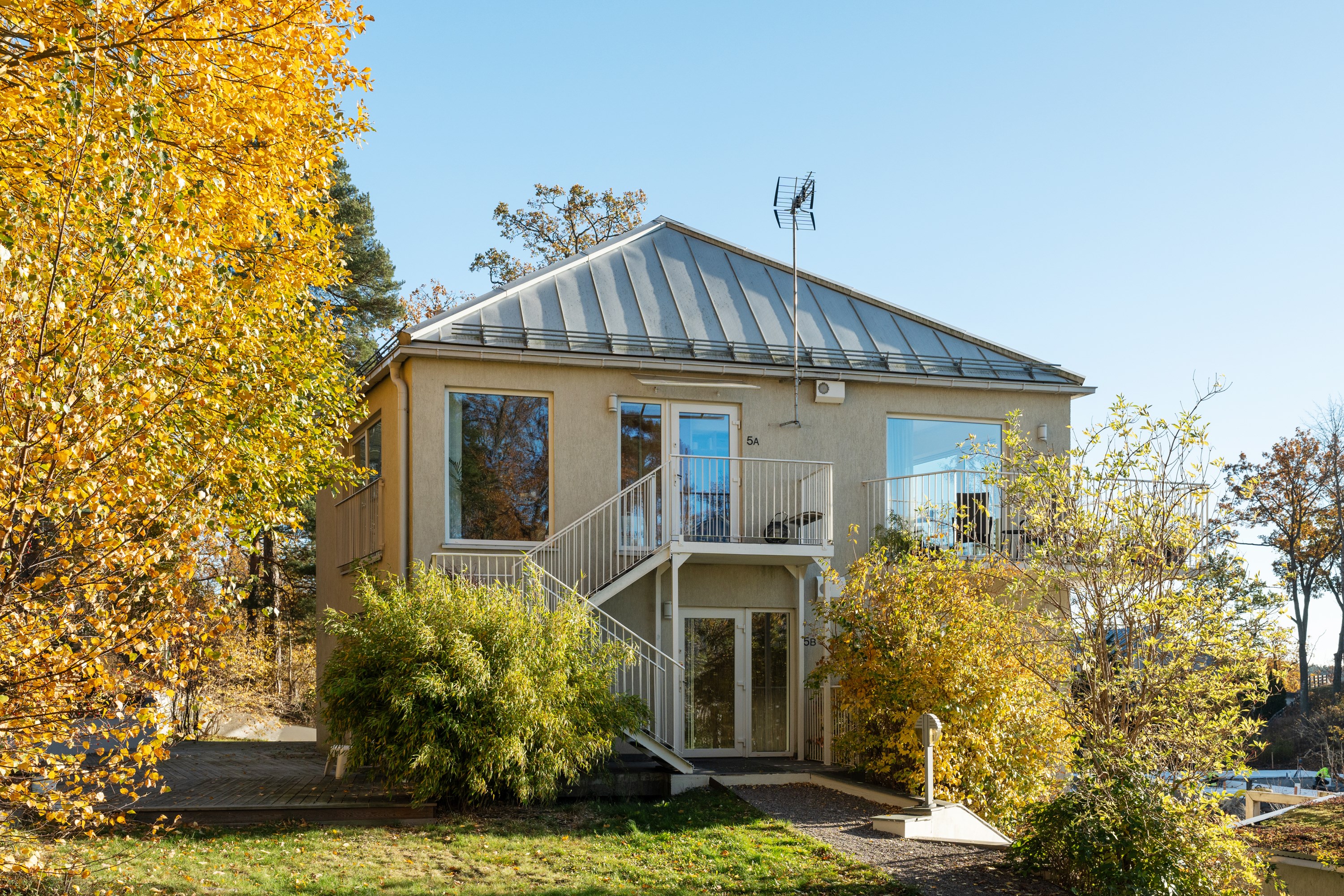 Bostadsbild från Klostervägen 5B, Kommande i Södra Lännersta, Nacka