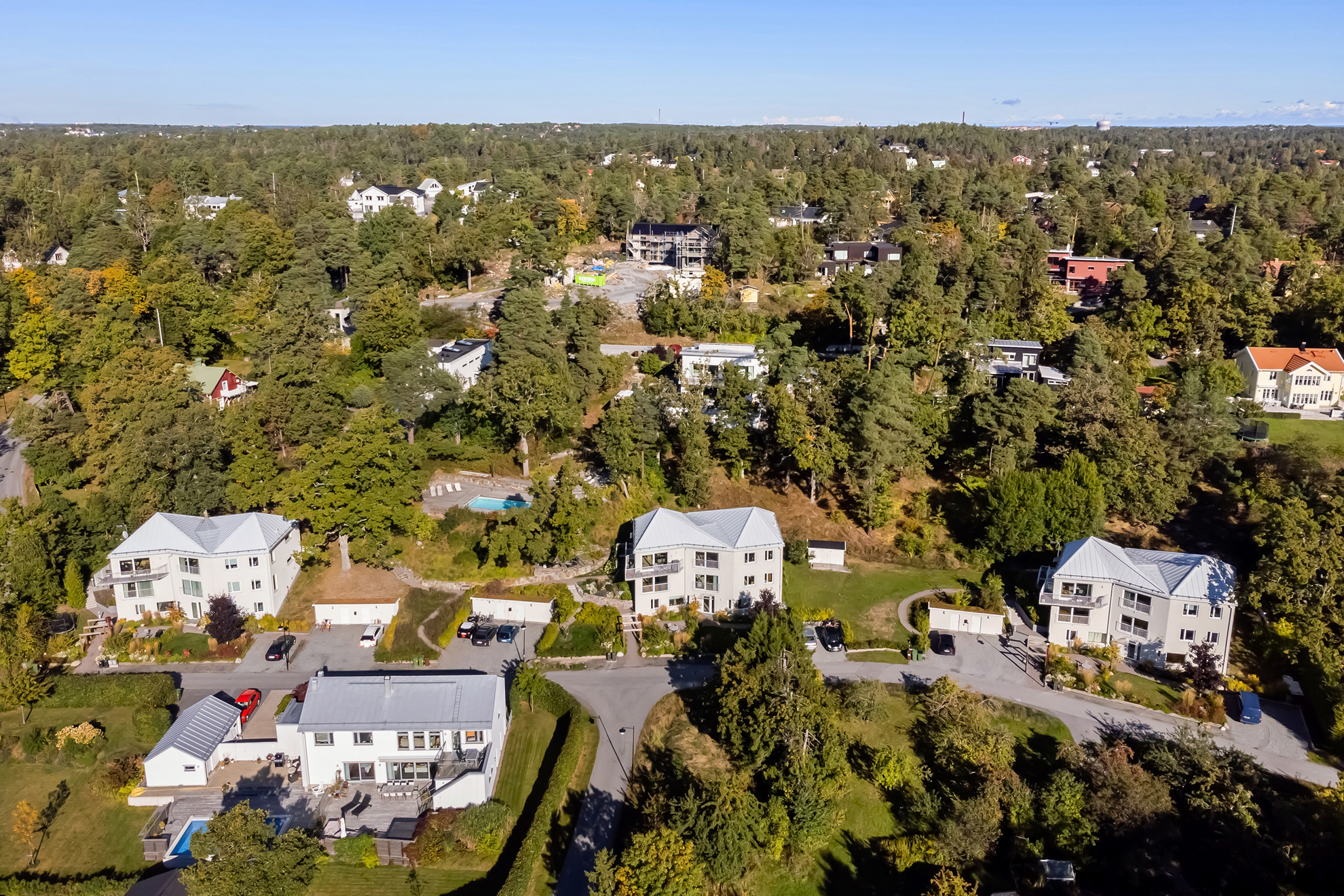 Bostadsbild från Klostervägen 5B, Kommande i Södra Lännersta, Nacka
