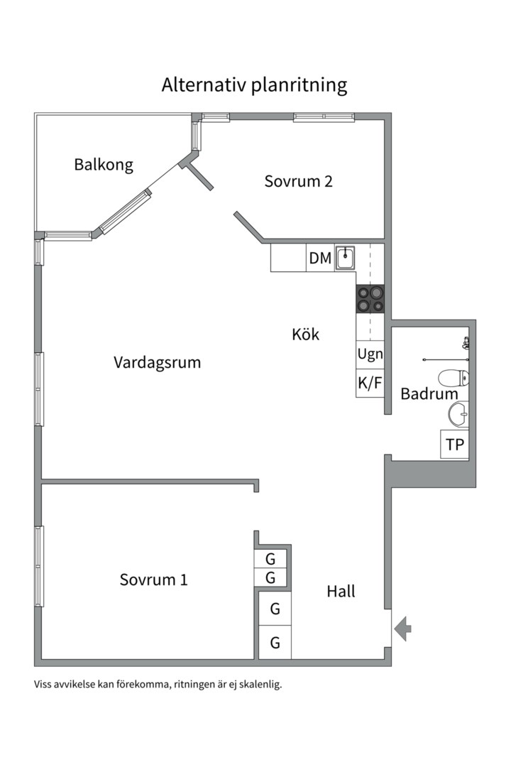 Planlösning från Jakobsdalsvägen 27, Såld i Nacka Strand, Nacka