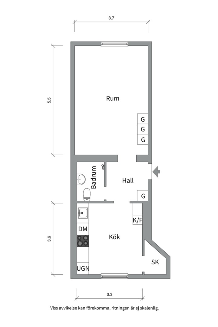 Planlösning från Torbjörn klockares gata 19, 1tr, Såld i Vasastan - Röda Bergen, Stockholm