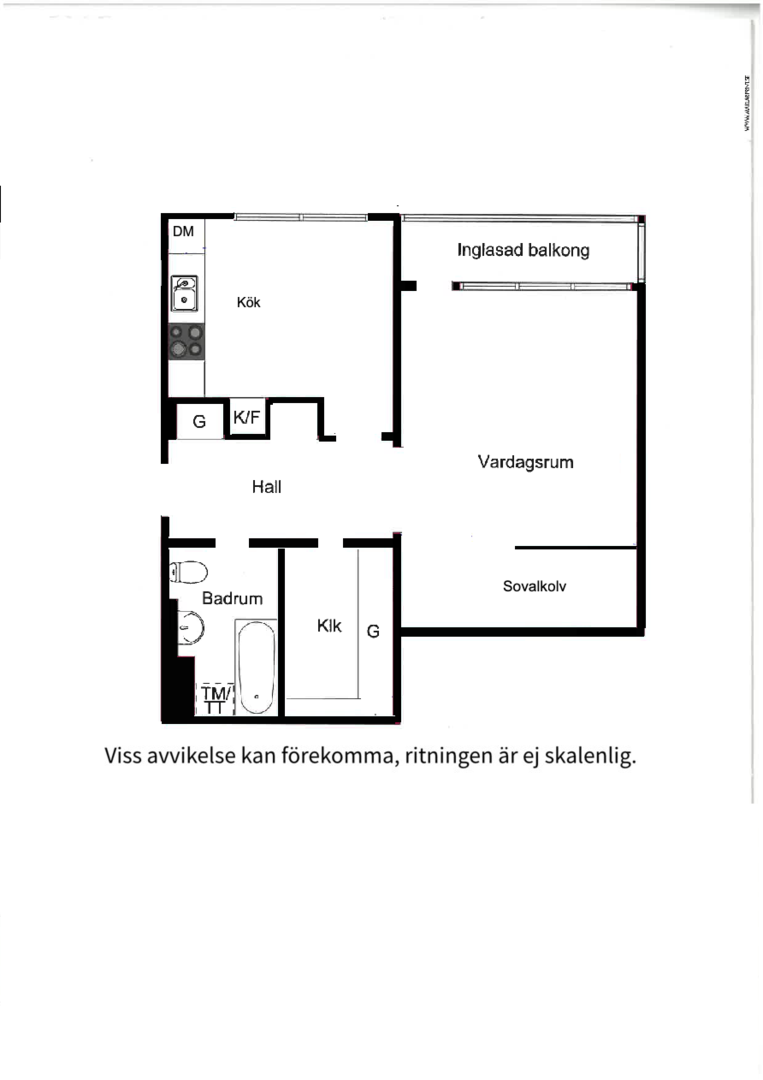 Planlösning från Henriksdalsringen 93, Såld i Henriksdalsberget, Nacka