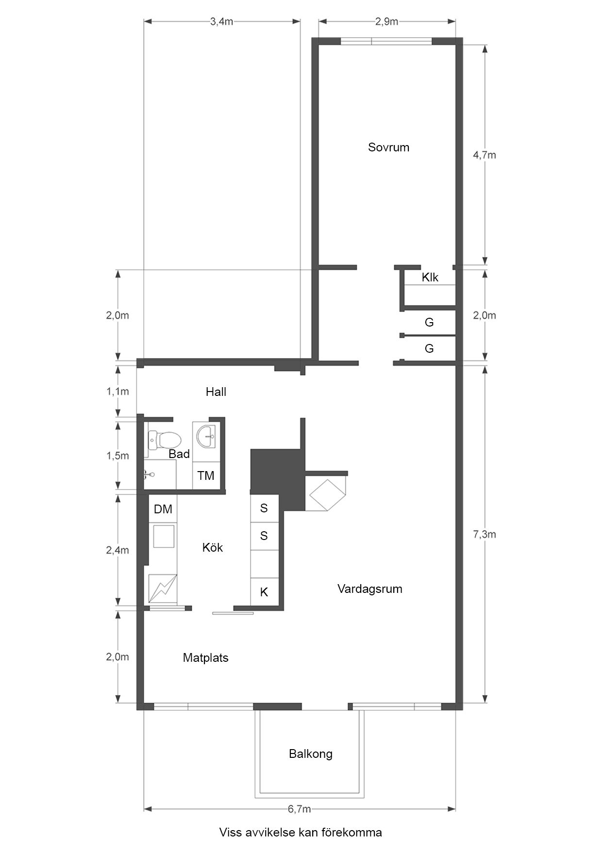 Bostadsbild från Polhemsgatan 38, 1,5tr, Såld i Kungsholmen, Stockholm