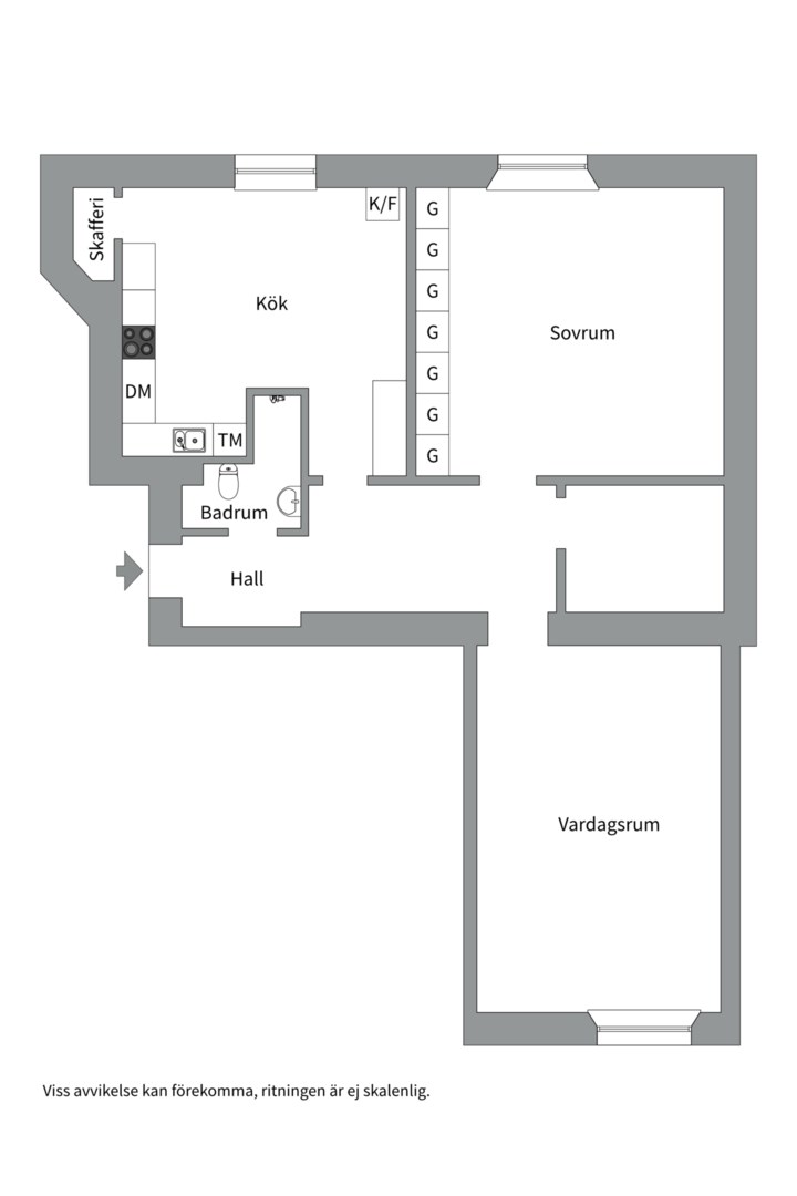 Bostadsbild från Falugatan 22,  1,5tr, Såld i Vasastan - Röda Bergen, Stockholm