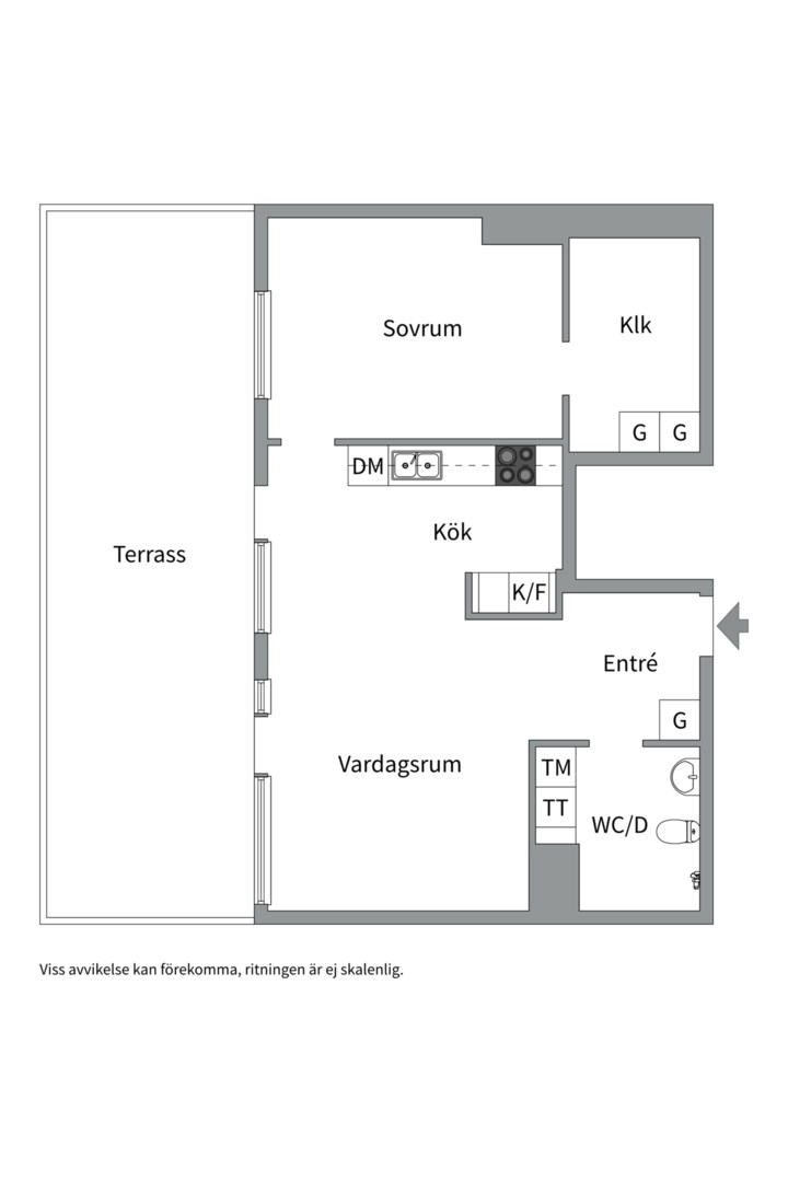 Planlösning från Skyttevägen 15B, Såld i Solsidan - Saltsjöbaden, Nacka