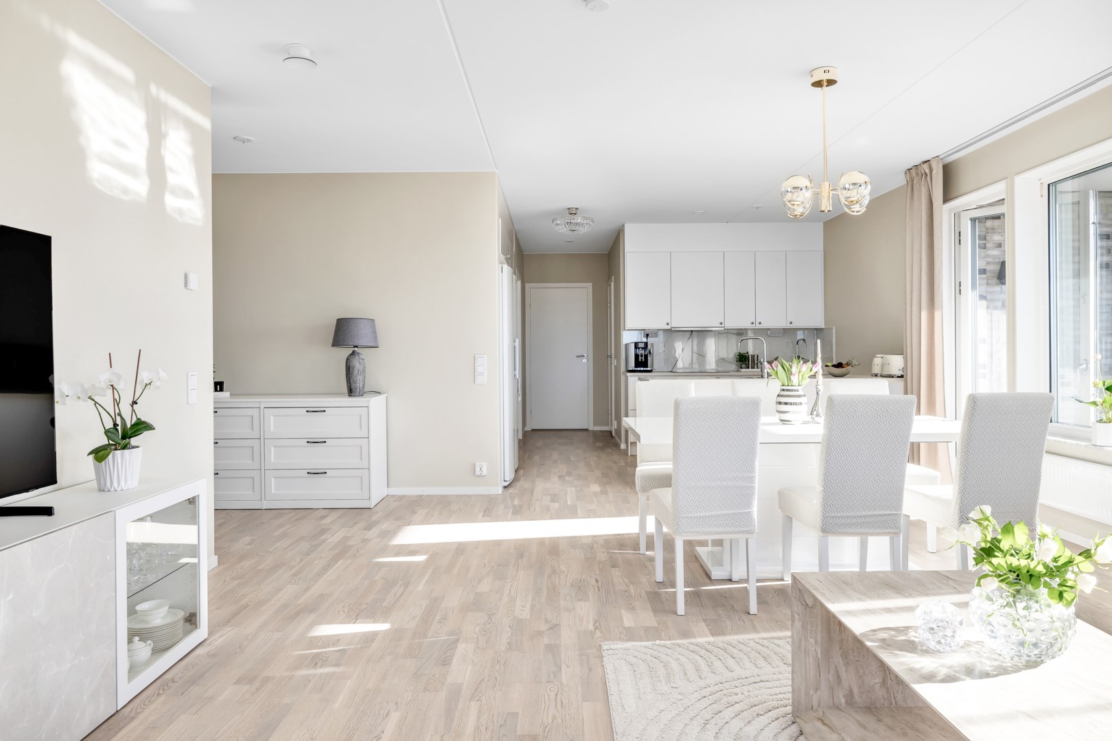 Bostadsbild från Fyrisvallsgatan 18 F, Kommande i Luthagen, Uppsala