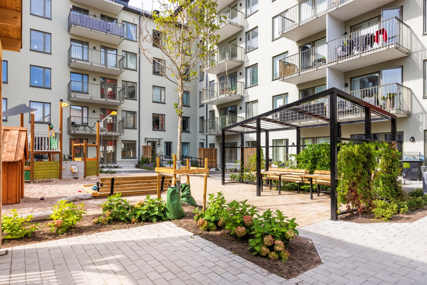 Bostadsbild från Fyrisvallsgatan 18 F, Kommande i Luthagen, Uppsala