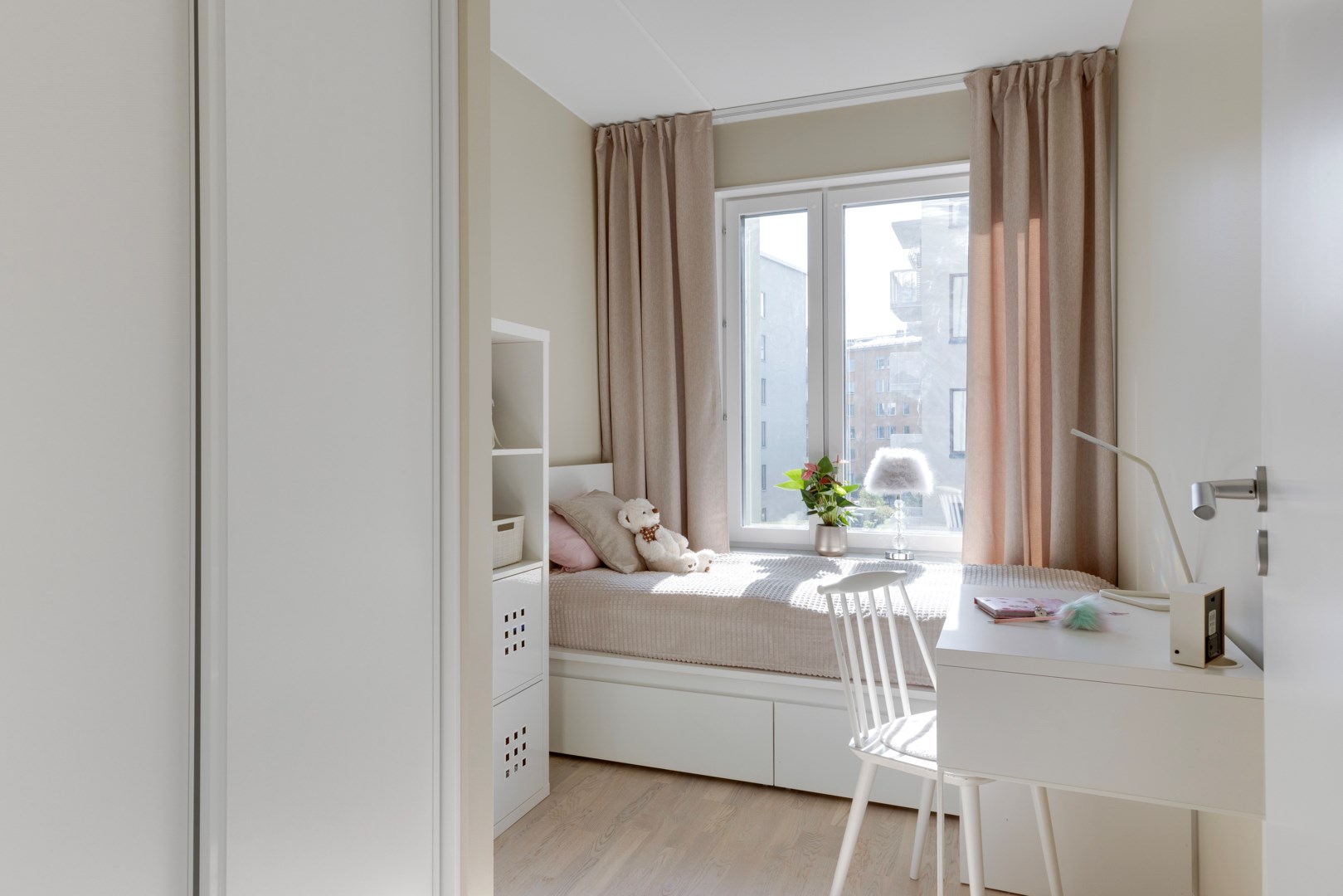 Bostadsbild från Fyrisvallsgatan 18 F, Kommande i Luthagen, Uppsala