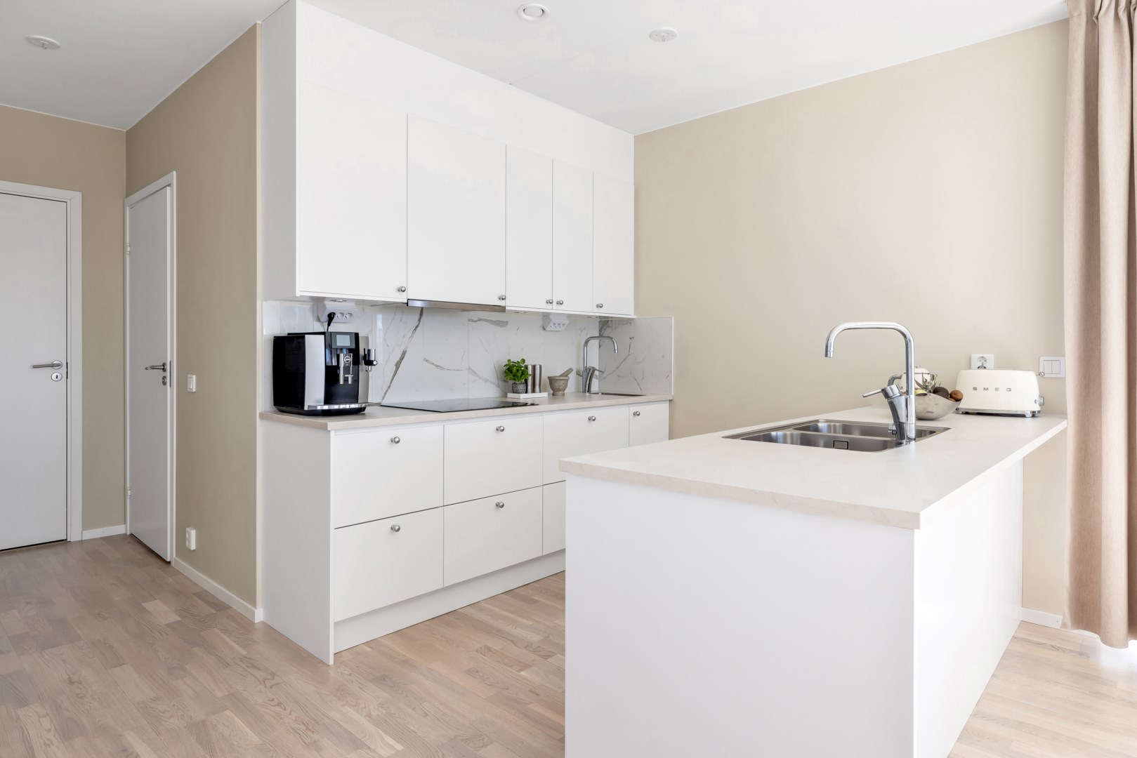 Bostadsbild från Fyrisvallsgatan 18 F, Kommande i Luthagen, Uppsala