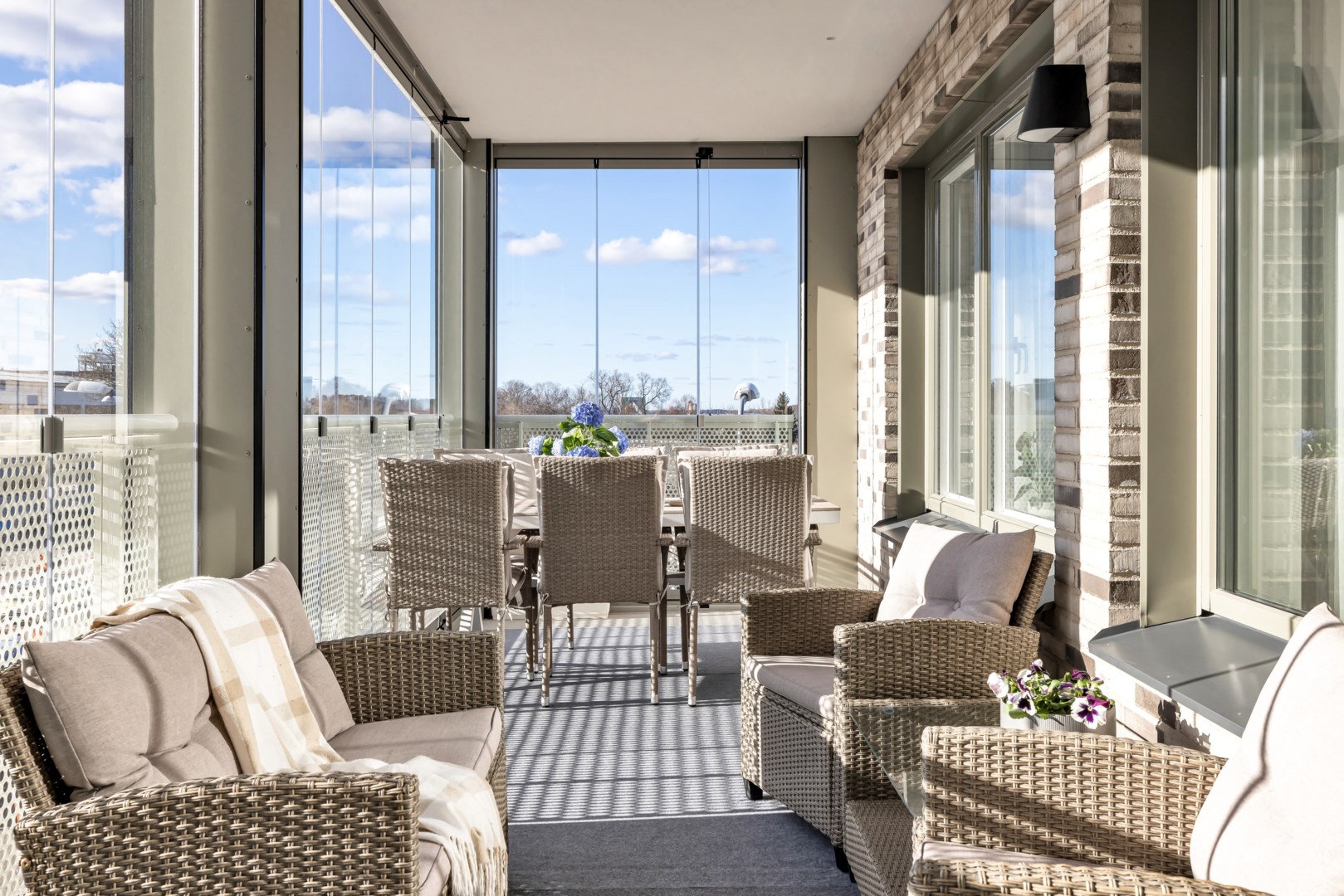 Bostadsbild från Fyrisvallsgatan 18 F, Kommande i Luthagen, Uppsala